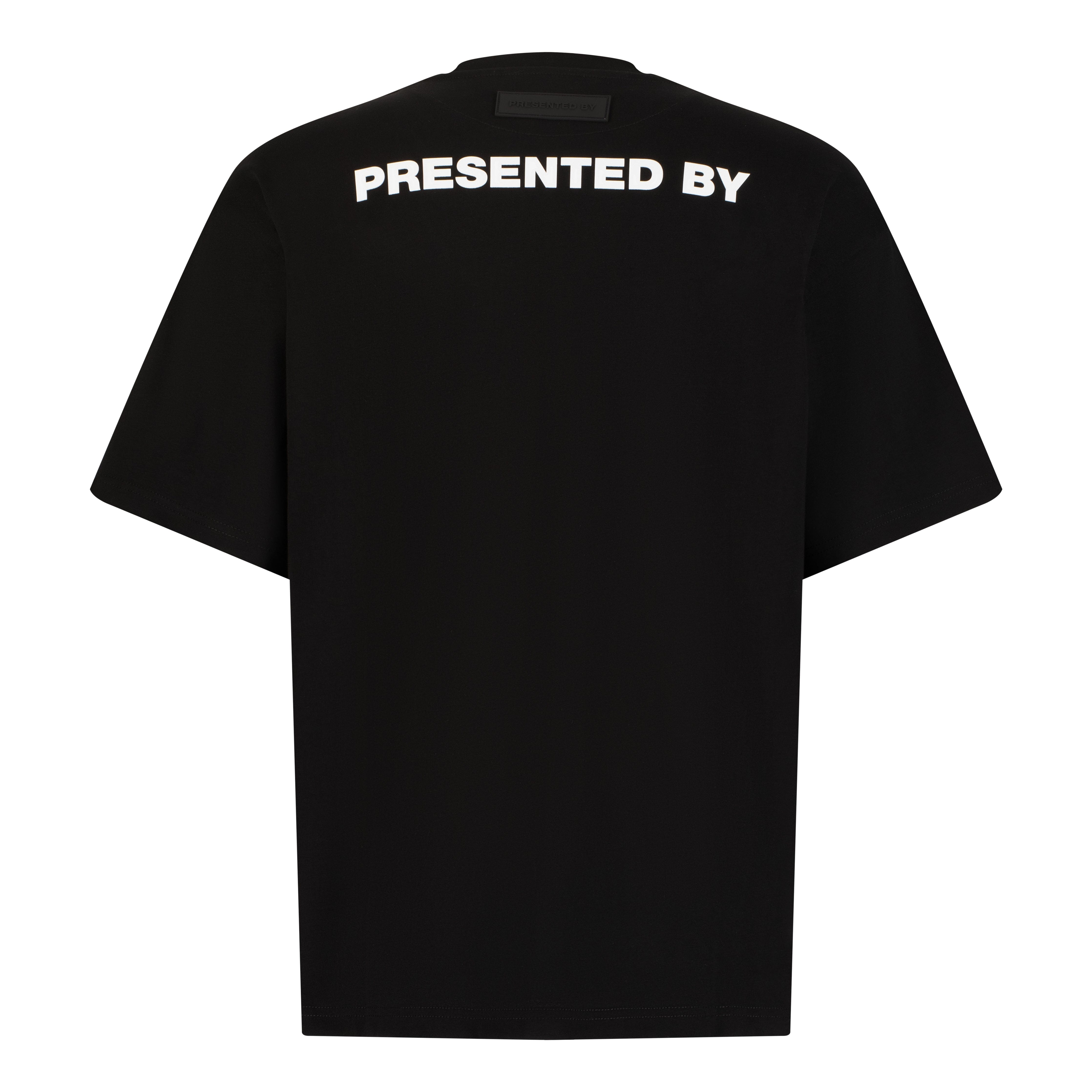 Presentedbyglobal Branded T - Shirt - Black
