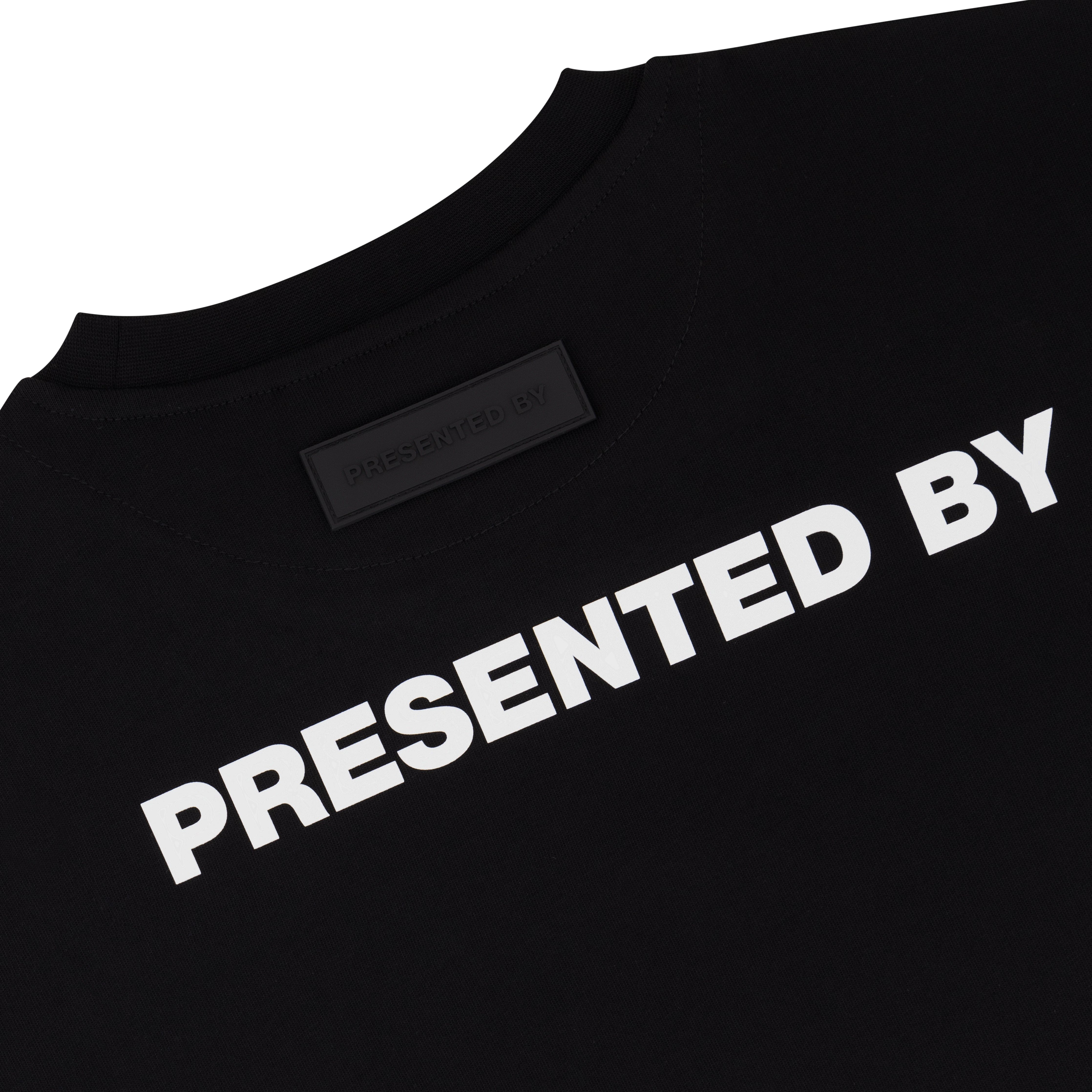 Presentedbyglobal Branded T - Shirt - Black