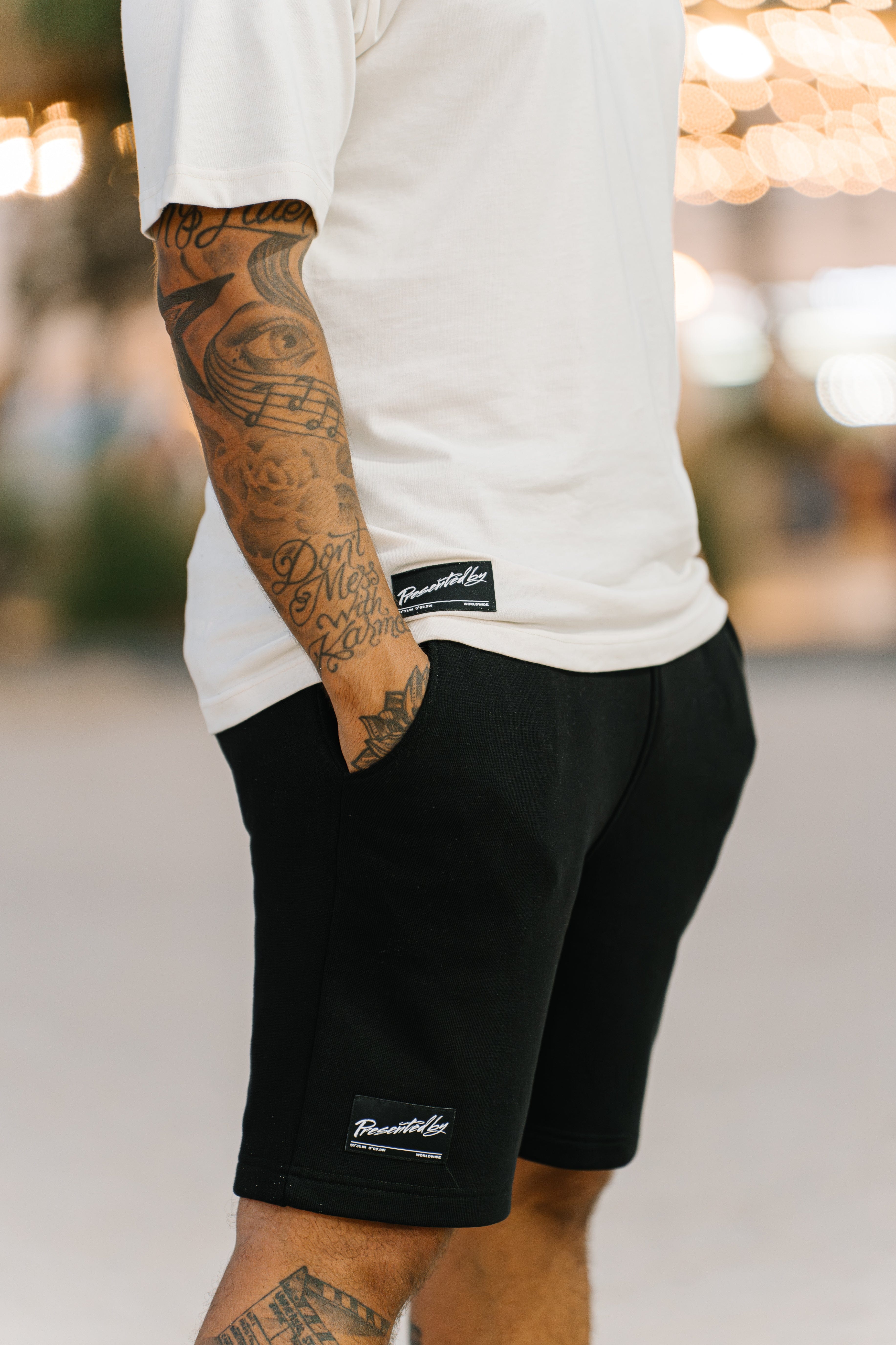 Presentedbyglobal Presentedby Shorts - Black
