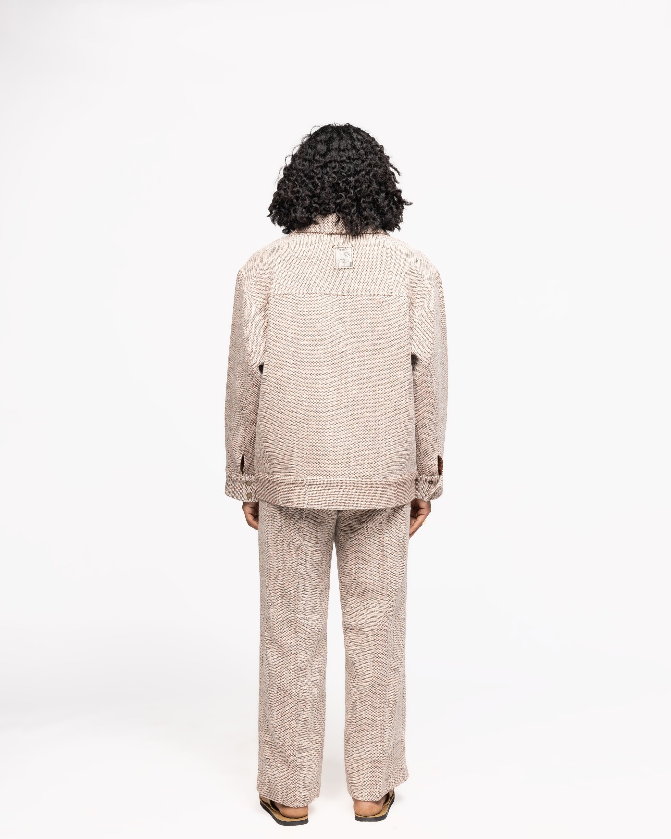 Handmade Organic Yarn Dyed Handwoven - Pants