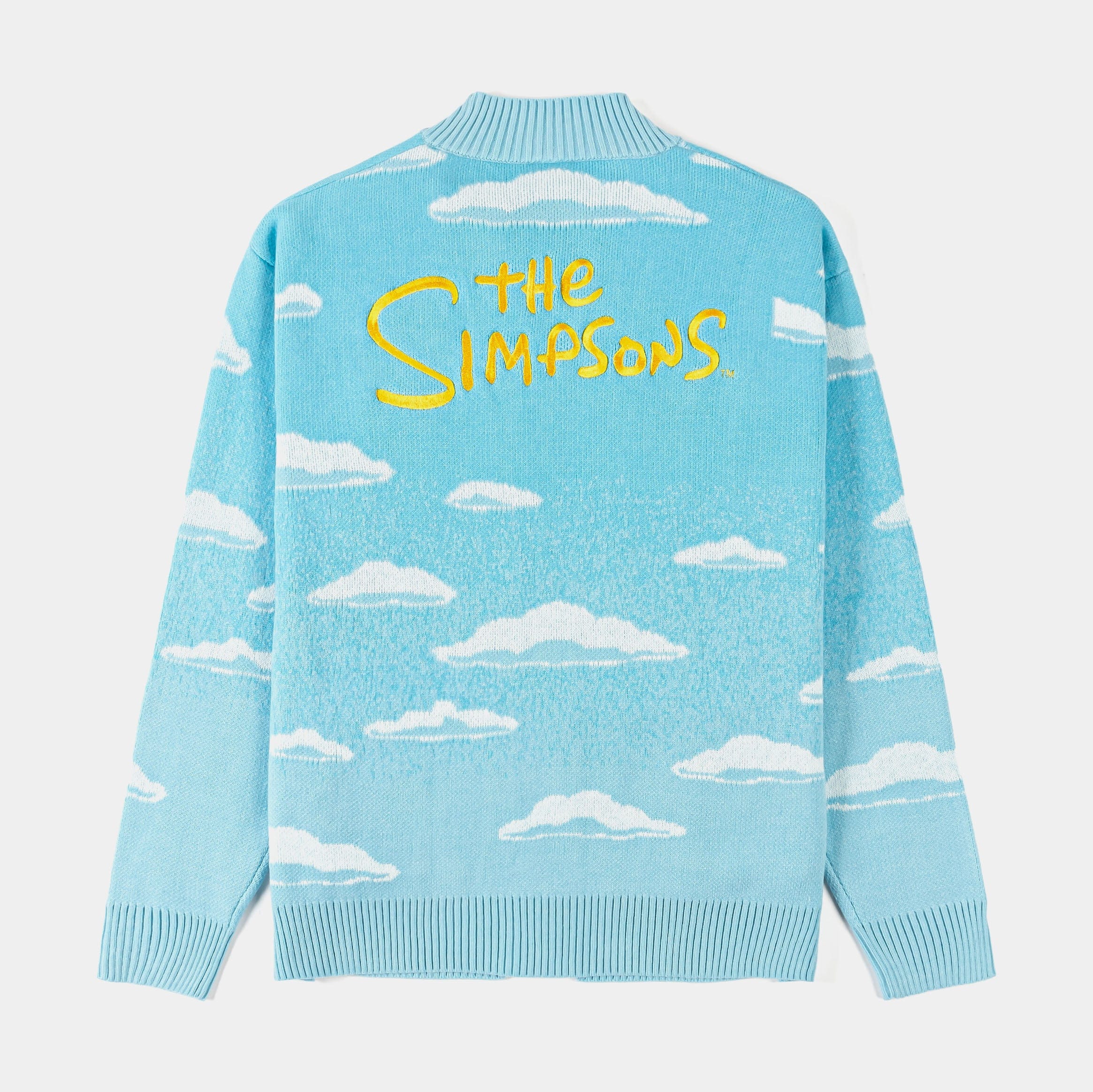 Simpsons x SP The Simpsons By Shoe Palace Clouds Mens Cardigan (Blue/White)