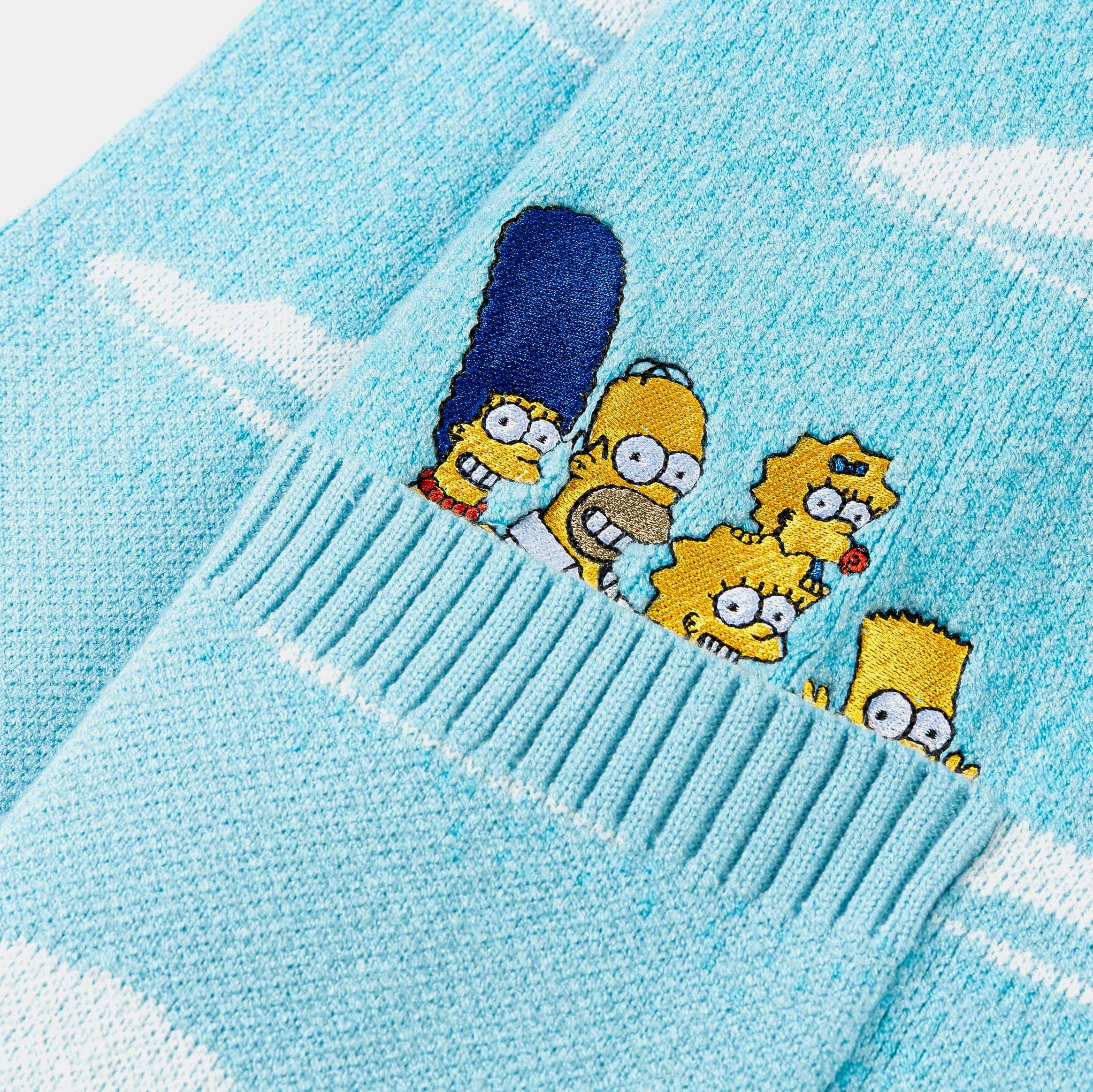Simpsons x SP The Simpsons By Shoe Palace Clouds Mens Cardigan (Blue/White)