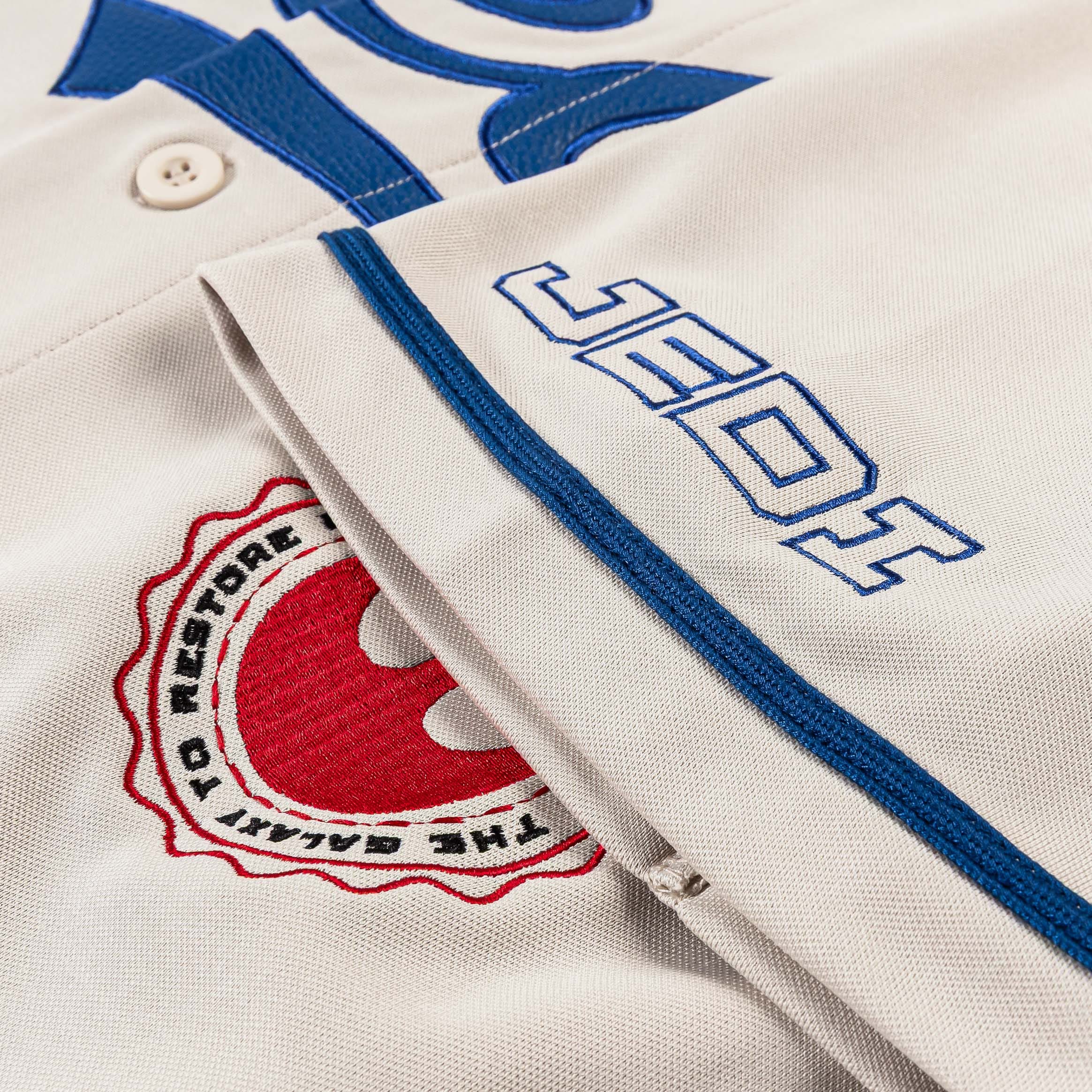 STAR WARS x SP Star Wars By Shoe Palace Jedi Baseball Mens Jersey (Cream/Blue)