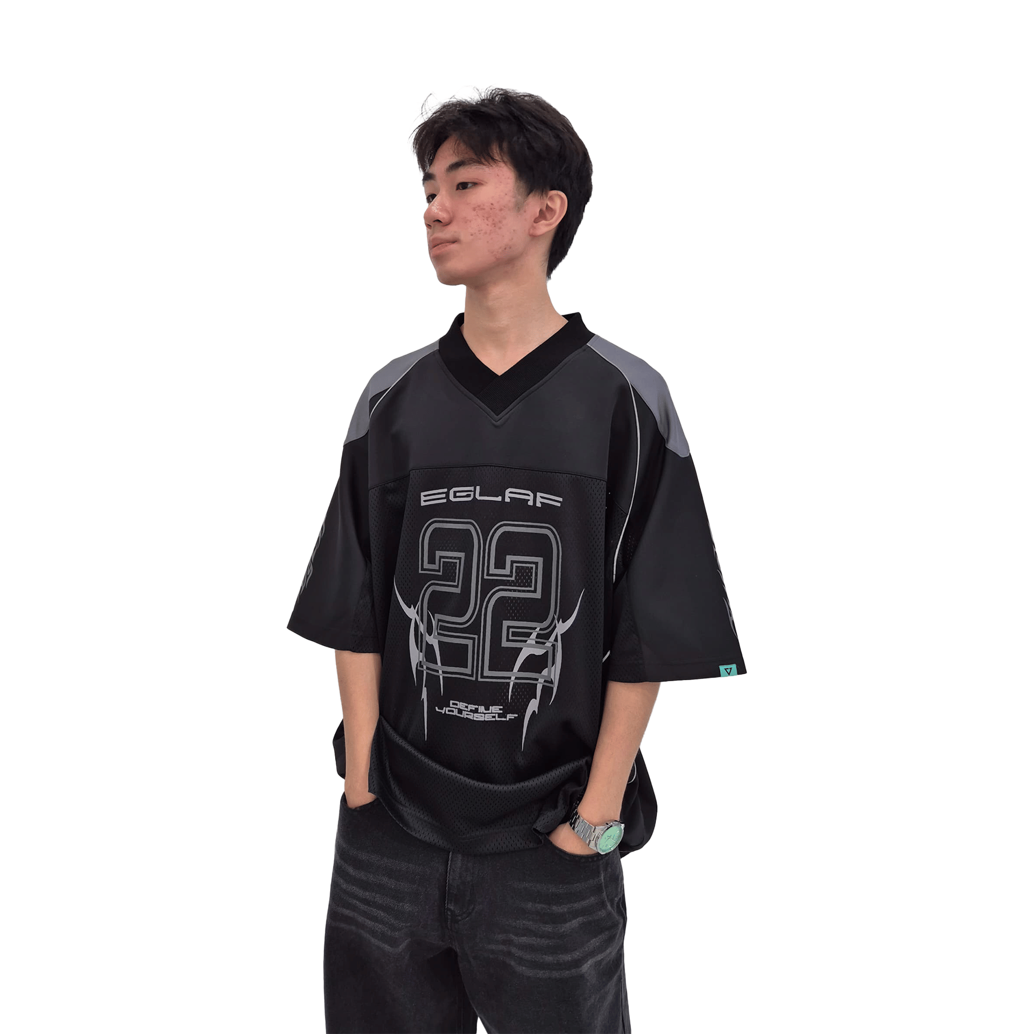 EGLAF Thorn NFL Jersey Black (SS25)