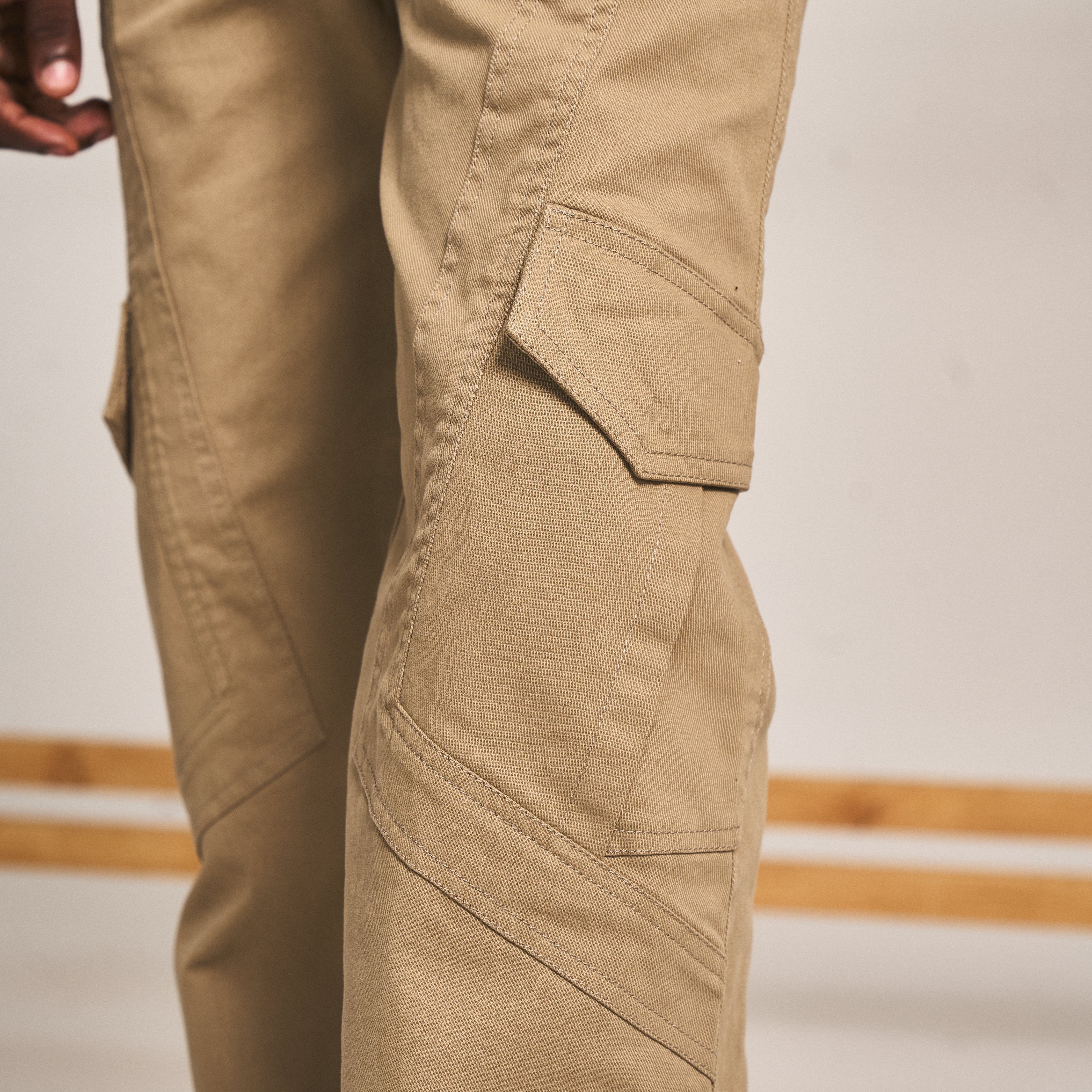Warping Theories OUT SEAM PANEL CARGO - KHAKI