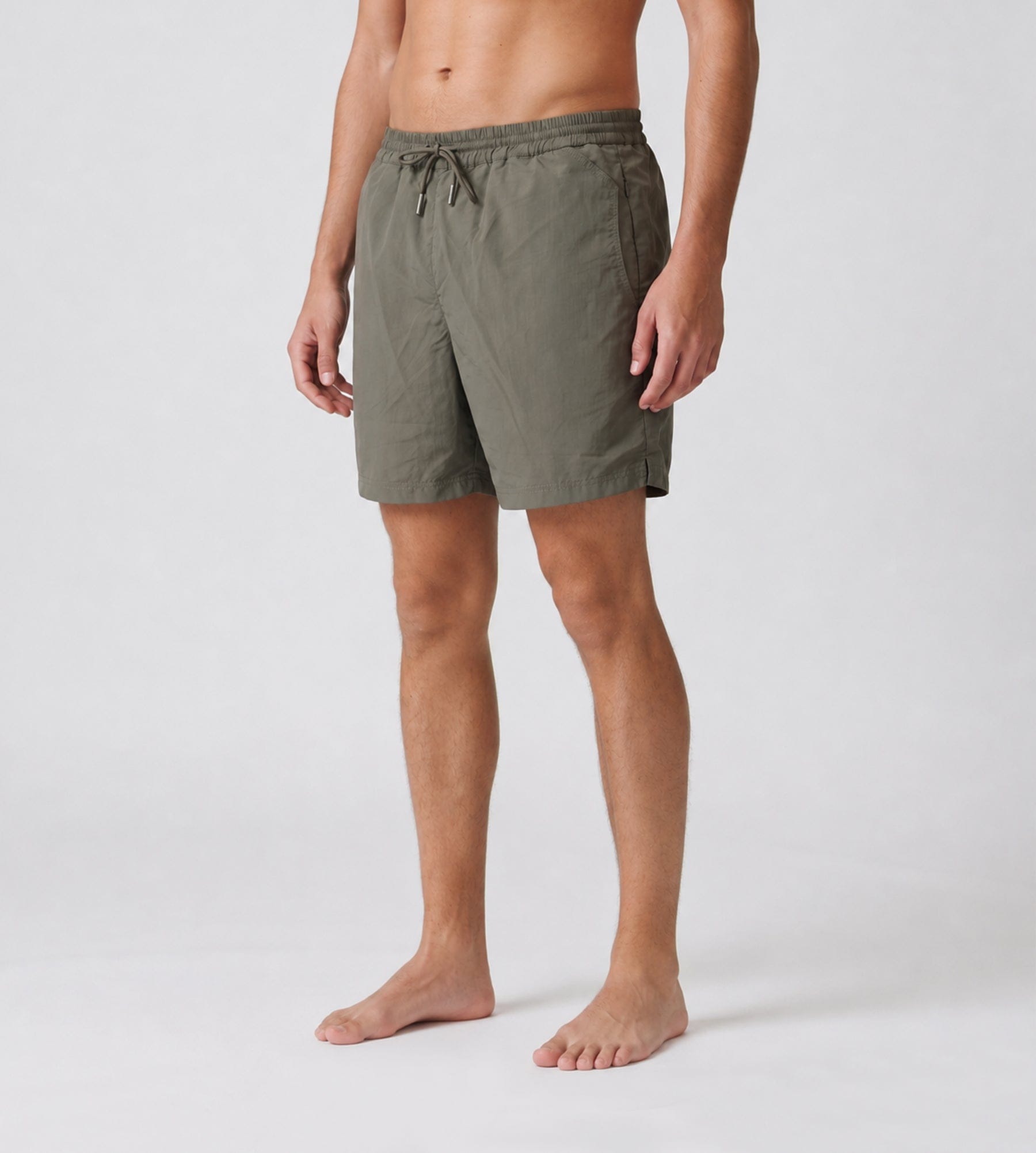 Baskèts Modern Swim Shorts Taupe