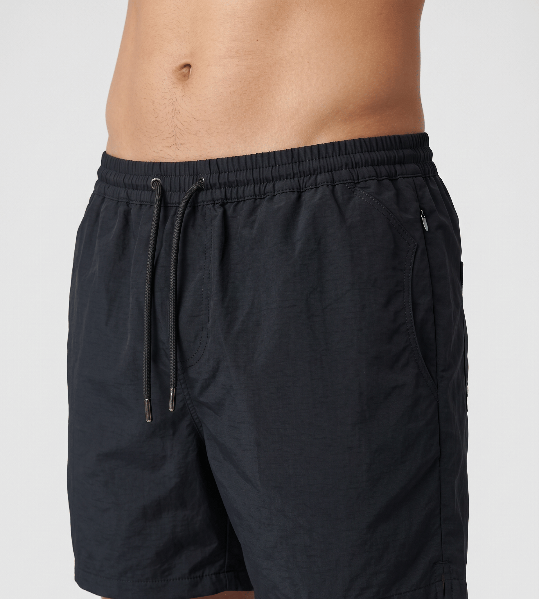 Baskèts Modern Swim Shorts Black