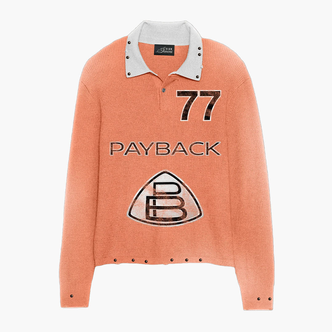 Triple Sevens Payback Polo Orange