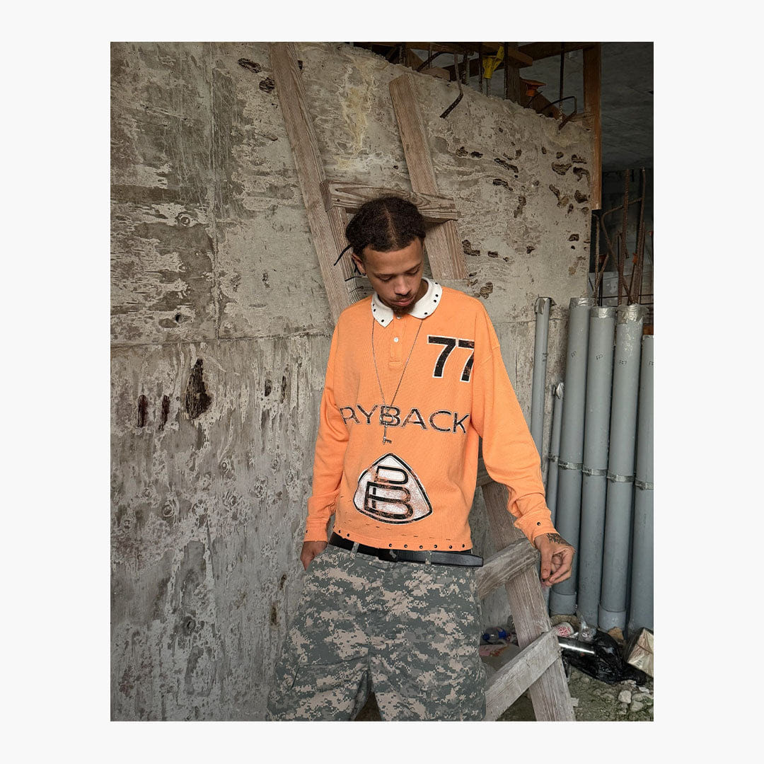 Triple Sevens Payback Polo Orange