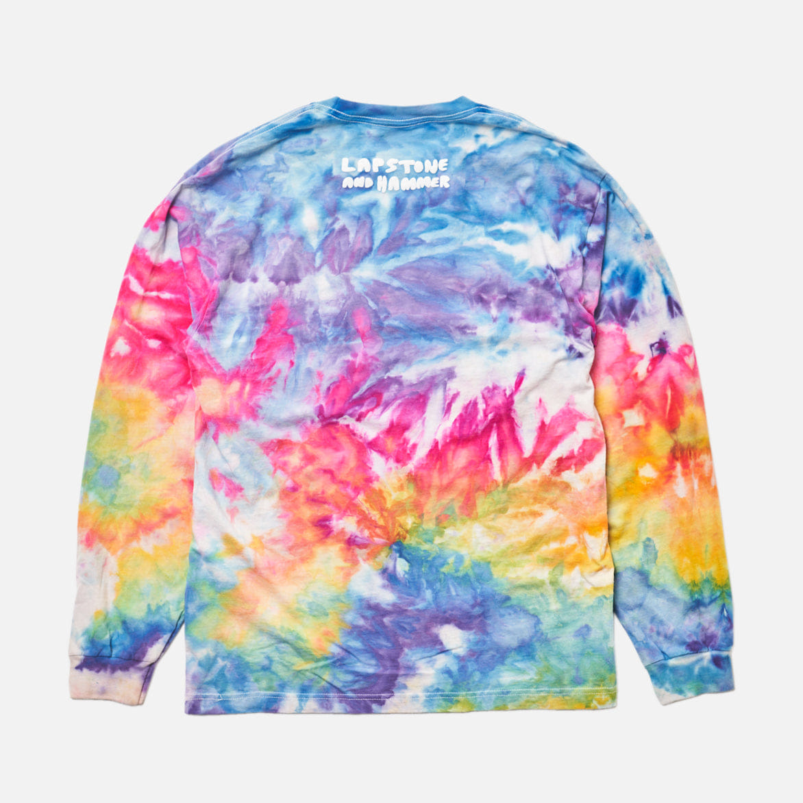 Lapstone & Hammer LAPSTONE x BEDDIA BLANC DE BLANCS L/S T-Shirt RAINBOW