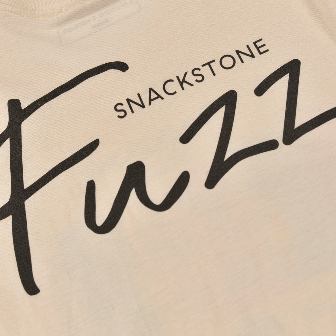 Lapstone & Hammer CAMUNA CELLARS x LAPSTONE SNACKSTONE FUZZ T-Shirt - NATURAL