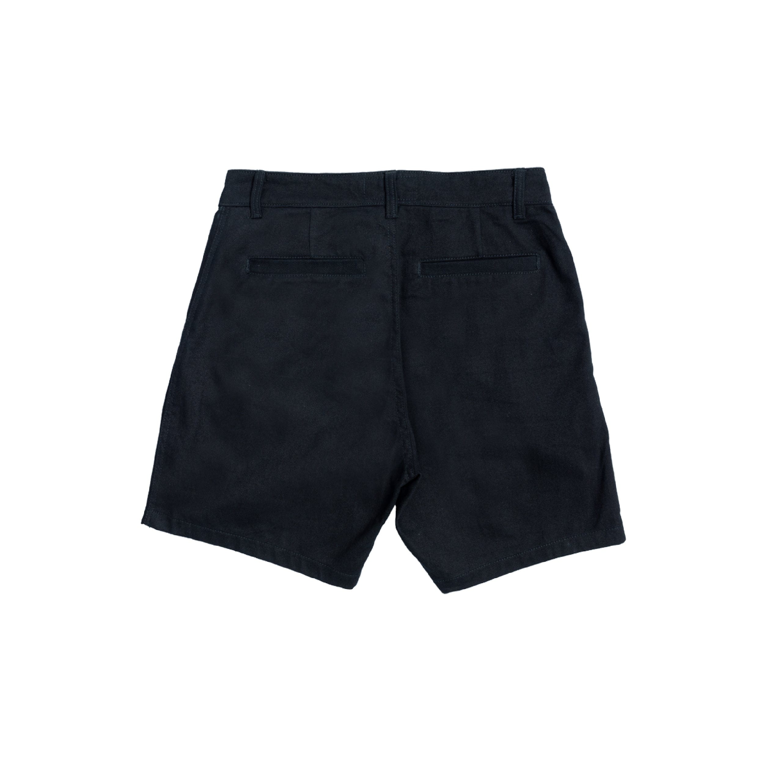 Politeunivers Double Pleated Twill Short - Black