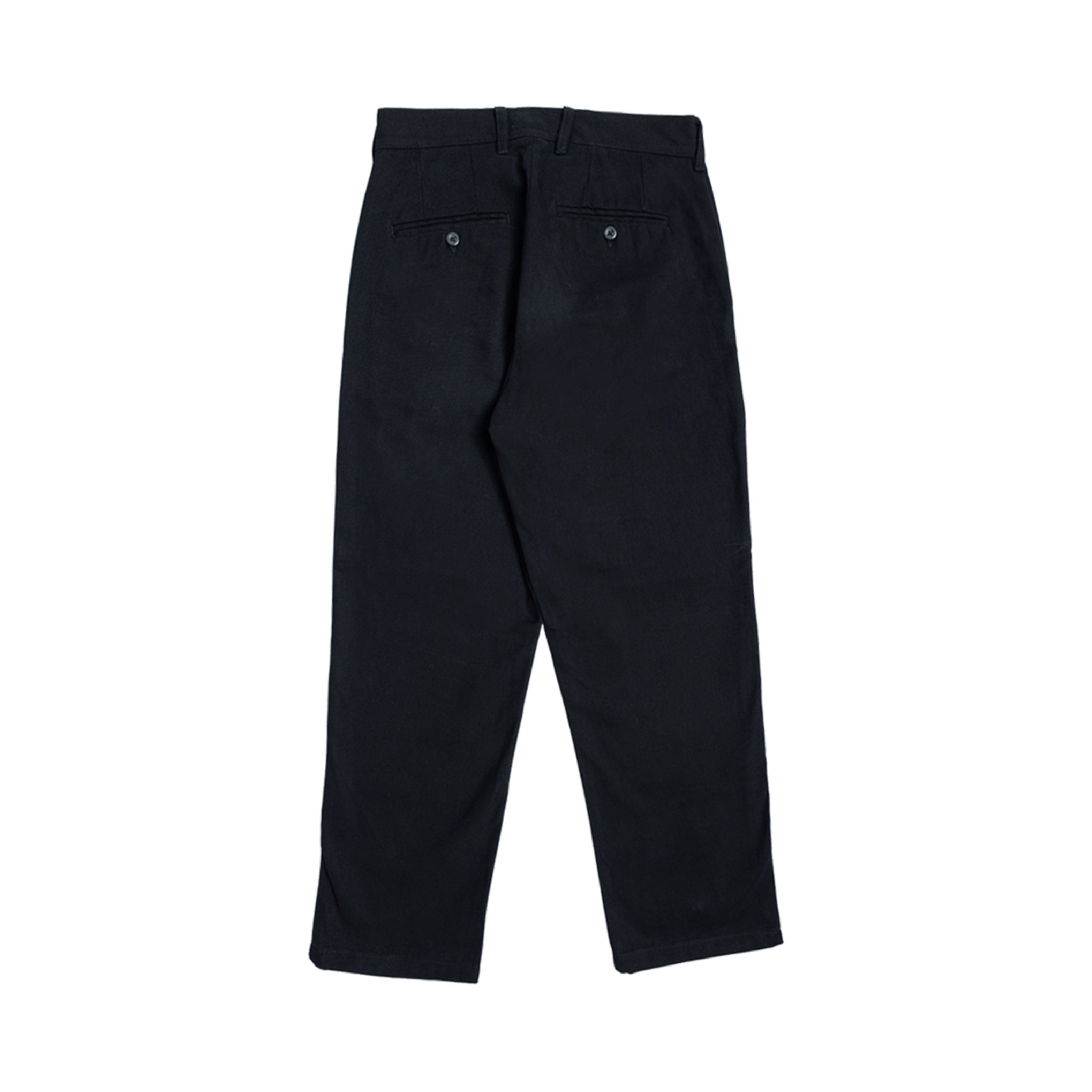 Politeunivers Double Pleated Twill Pants - Black