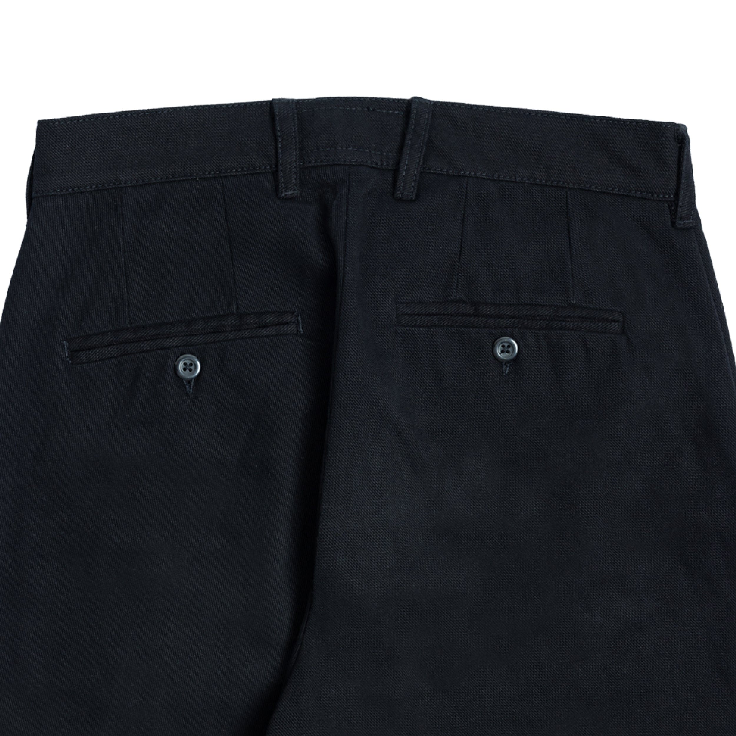 Politeunivers Double Pleated Twill Pants - Black