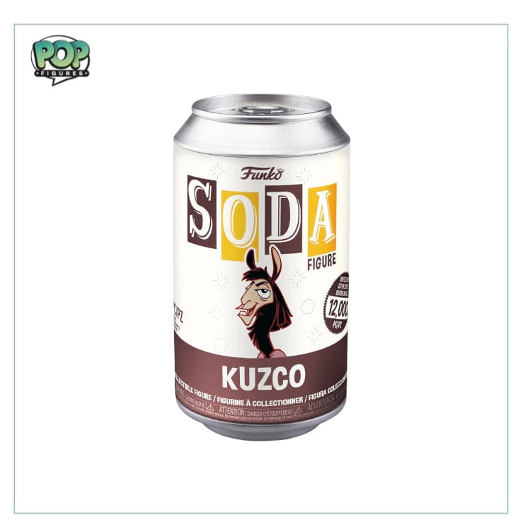 Disney Kuzco Funko Soda Vinyl Figure! - Disney - LE12000 Pcs - BoxLunch Exclusive - Chance of Chase
