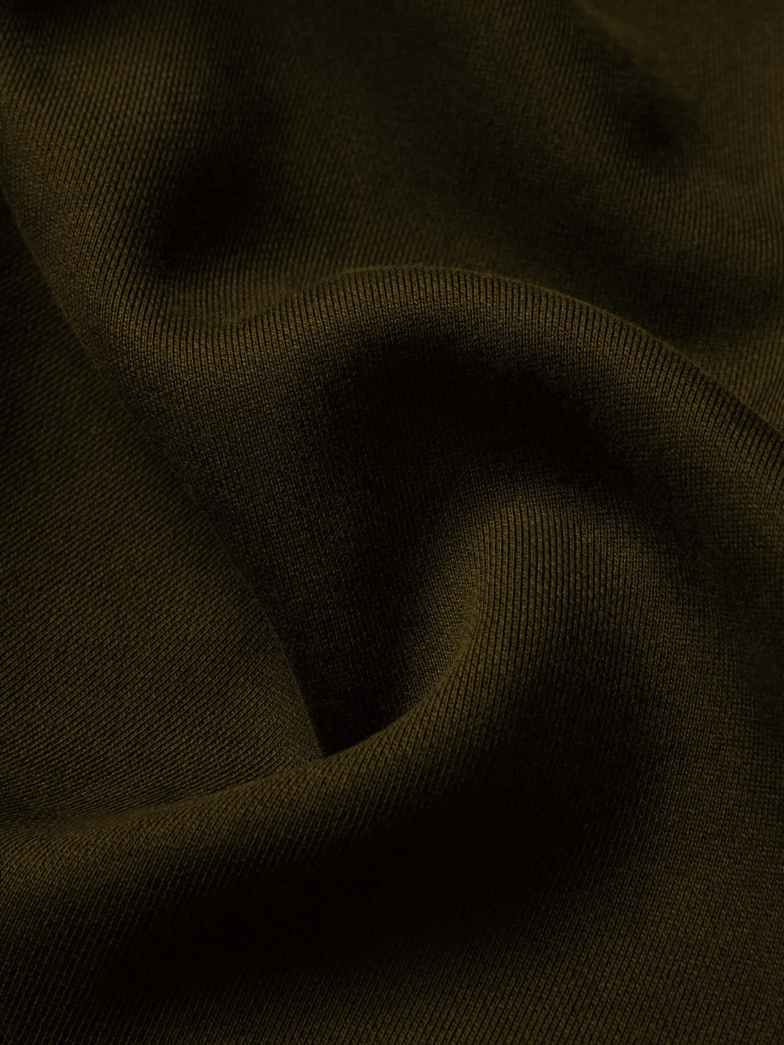 Prior Archives Prior Embroidery Logo Oversized Cropped Hoodie Oil