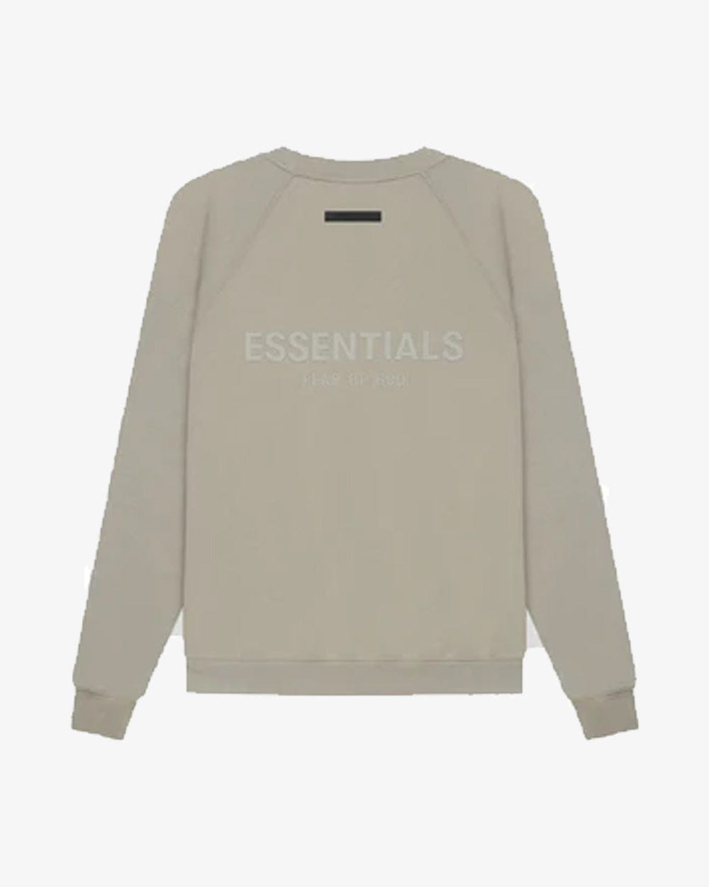FOG ESSENTIALS SS21 SILICON APPLIQUE LOGO MOSS CREWNECK