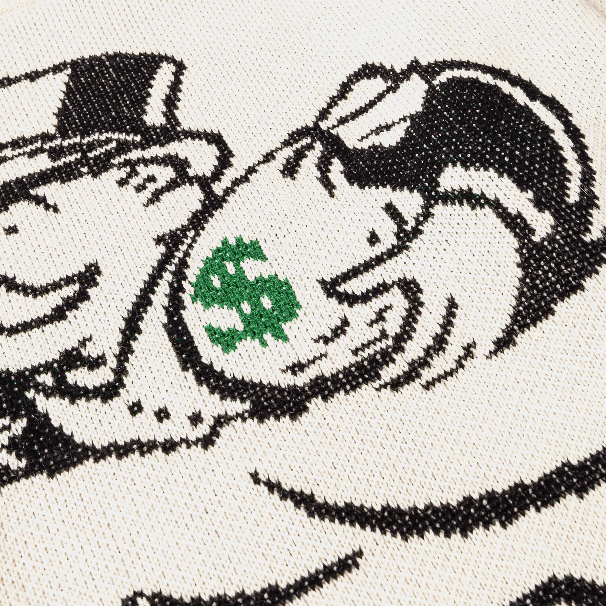 Monopoly x SP SP x Monopoly Knit Mens Sweater (Cream/Black)