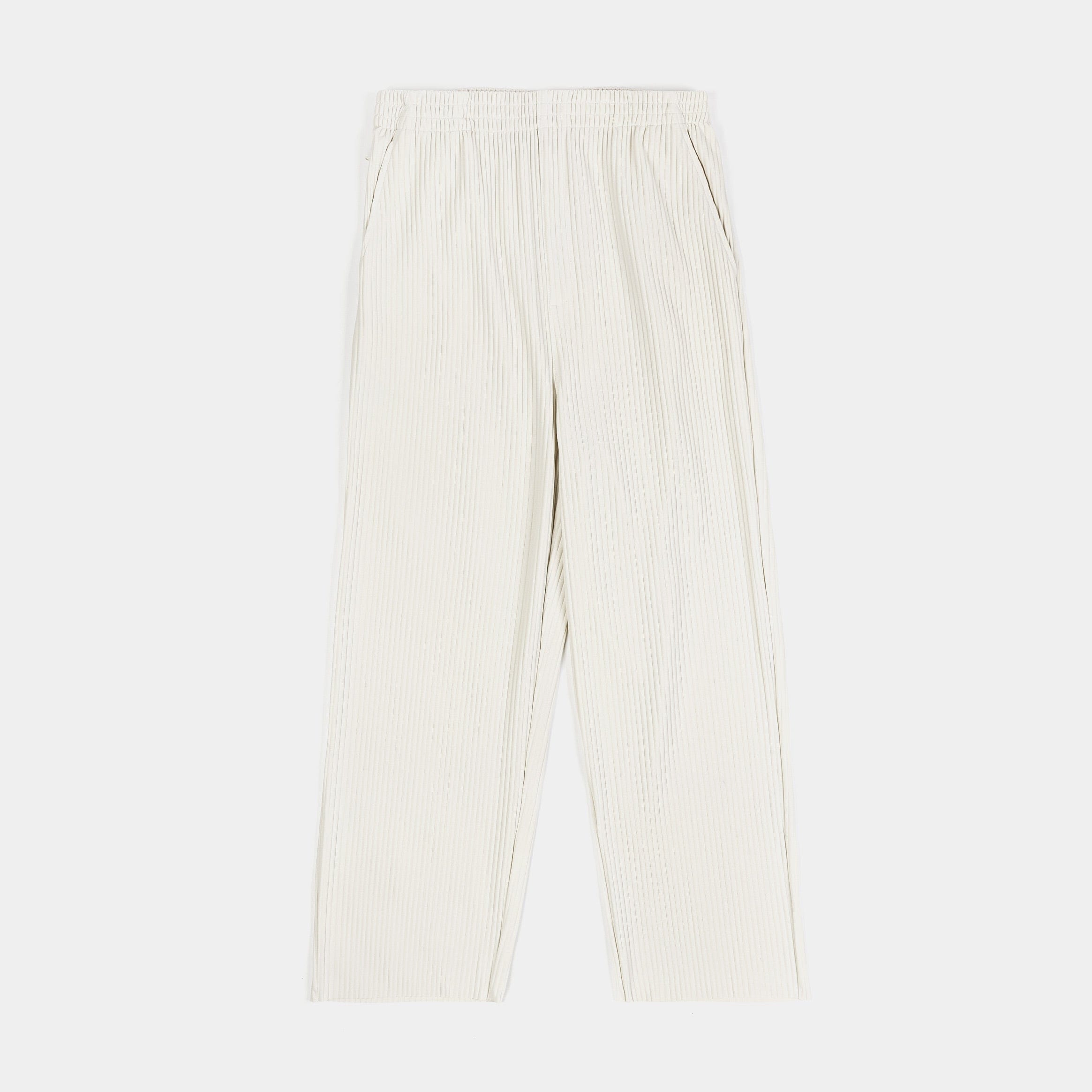 SACRE Pleated Joggers Womens Pants (Cream)