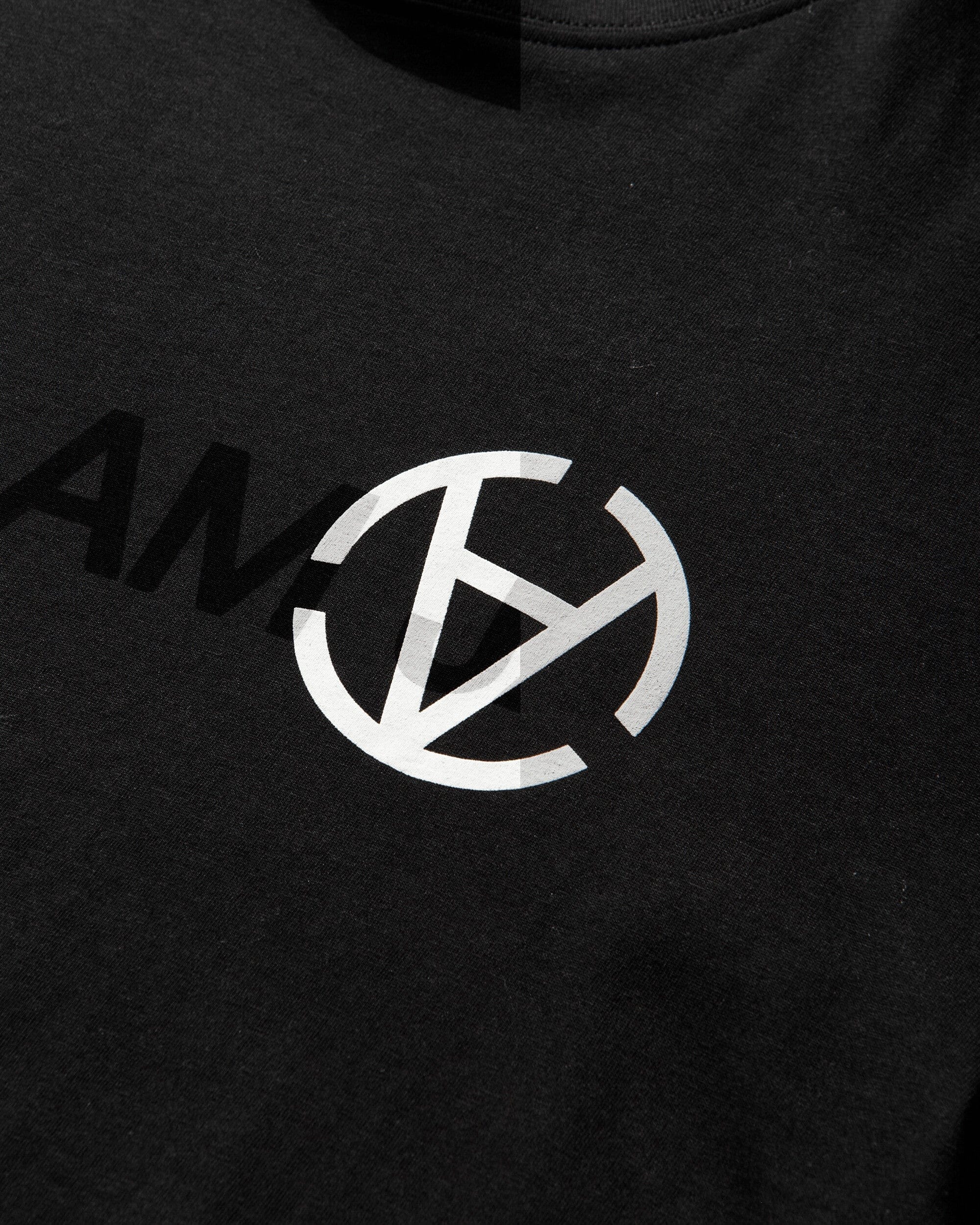 Slam Jam Basics Graphic Longsleeve T - Shirt Black