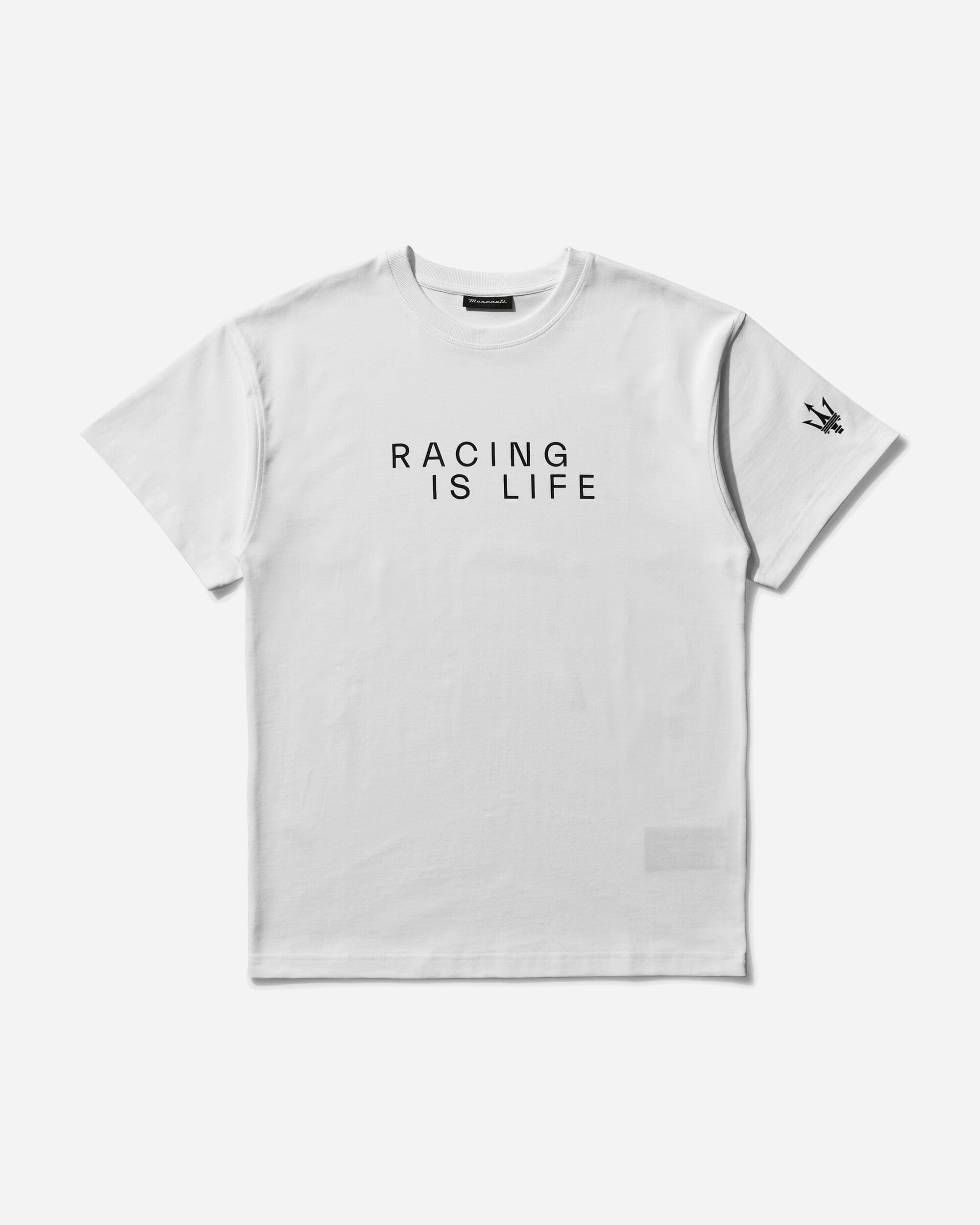 Maserati Men's Graphic T - Shirt White
