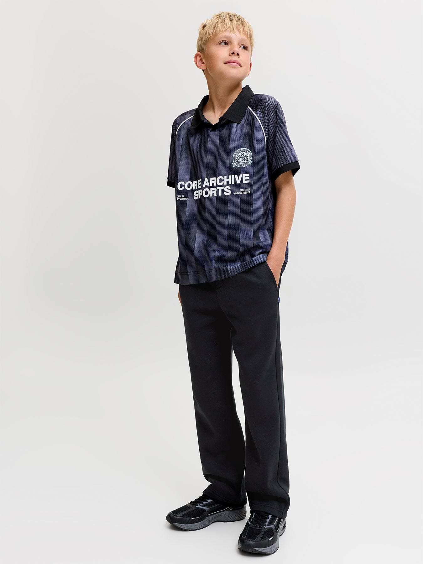 Jack & Jones Junior Kids' Bradley Joggers Black