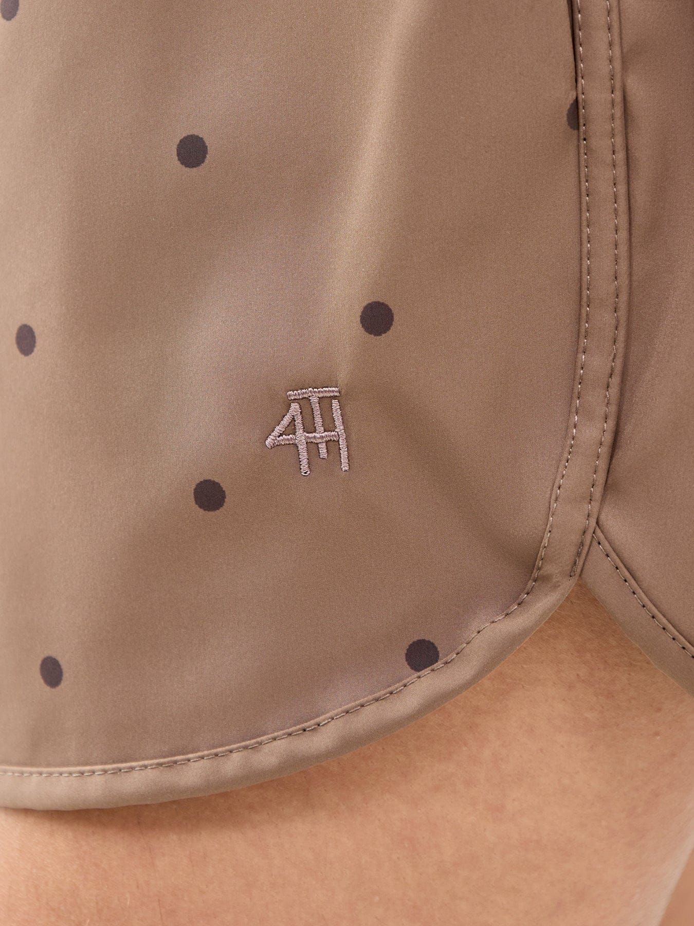 4th & Reckless Haven Sweat Shorts Brown