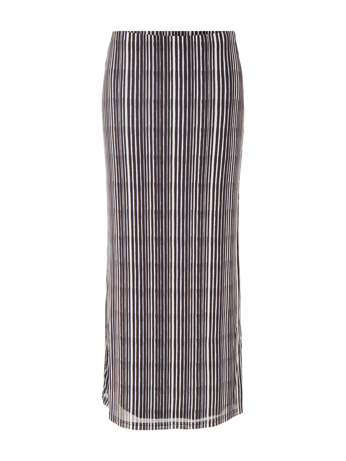 Pretty Lavish Shea Jersey Maxi Skirt Black