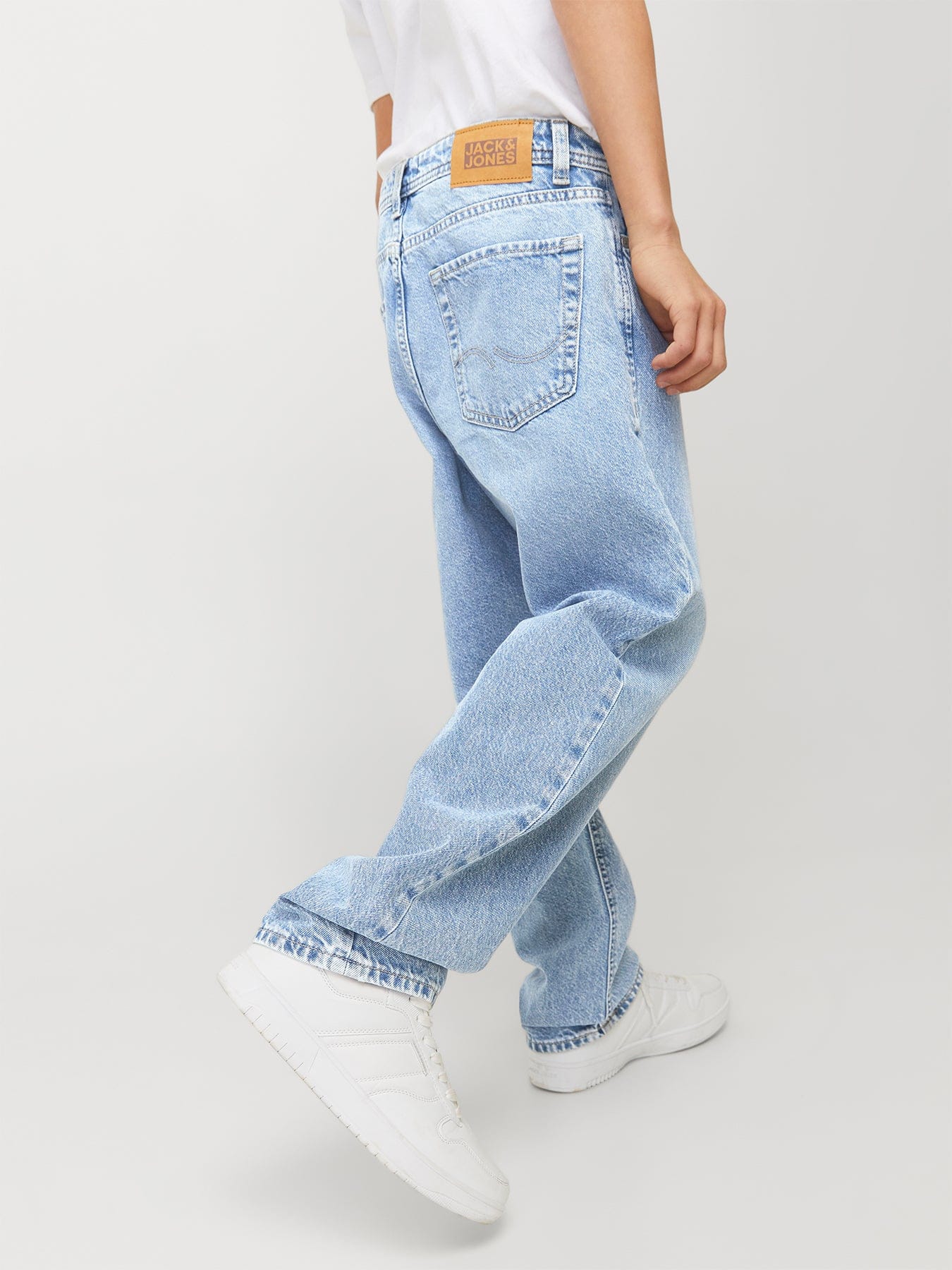 Jack & Jones Junior Kids' Chris Original Jeans Blue