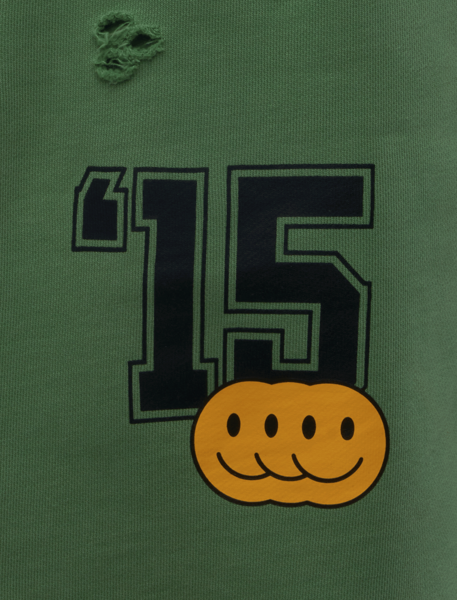 APB GREEN PATCH POCKET SWEATSHORTS