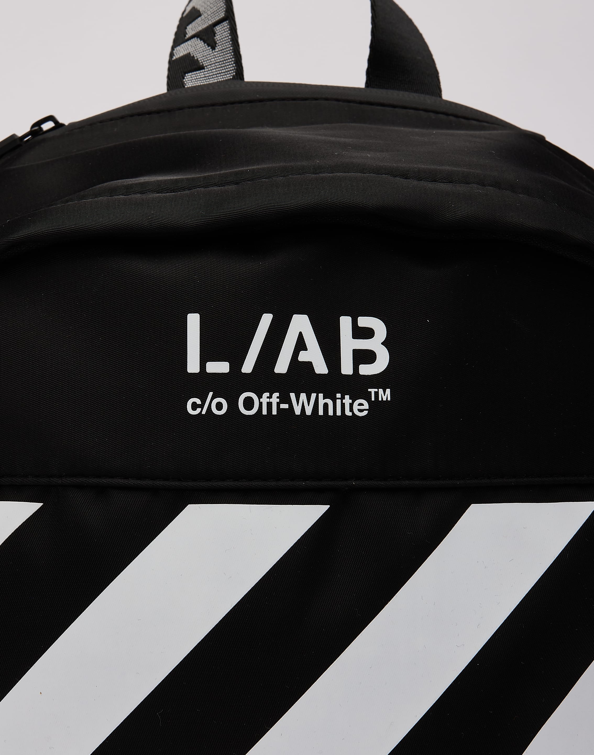 Off - White L/AB Diagonal Tab Backpack