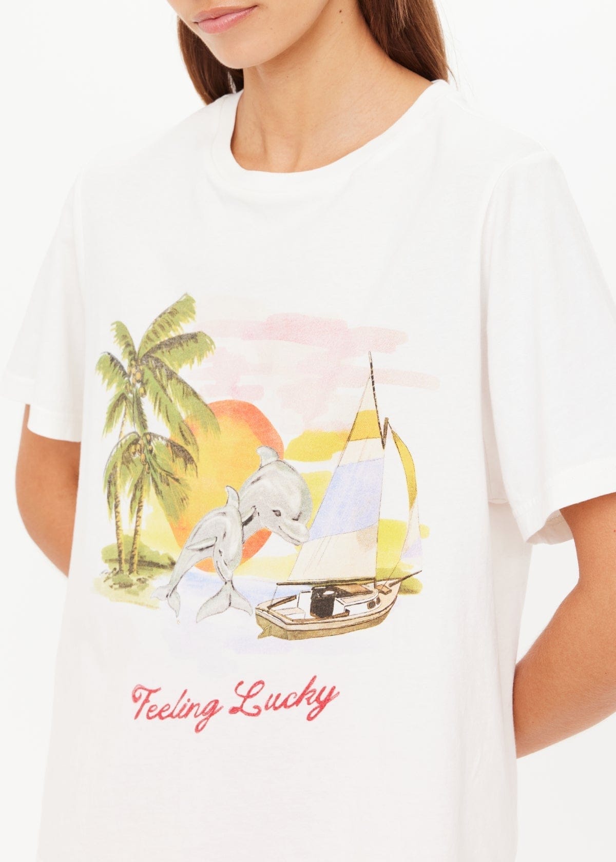 Maison Clad FEELING LUCKY T-Shirt MCL12413