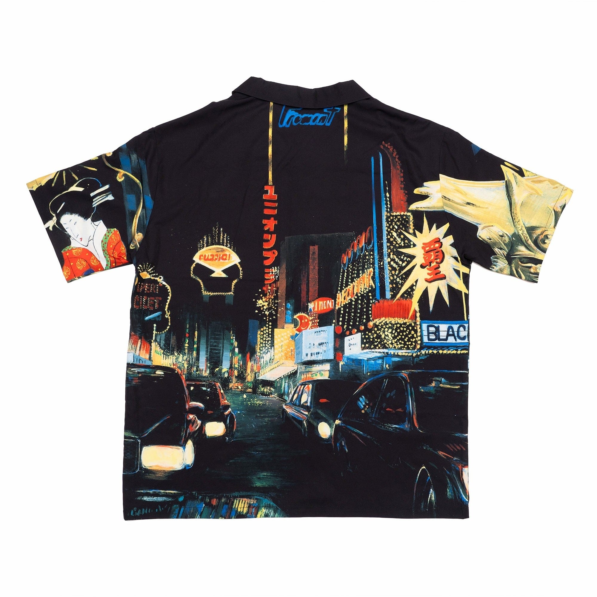 WORM TOKYO WEB STORE NEMES x HEAT MIDNIGHT - SHINJYUKU SHIRT