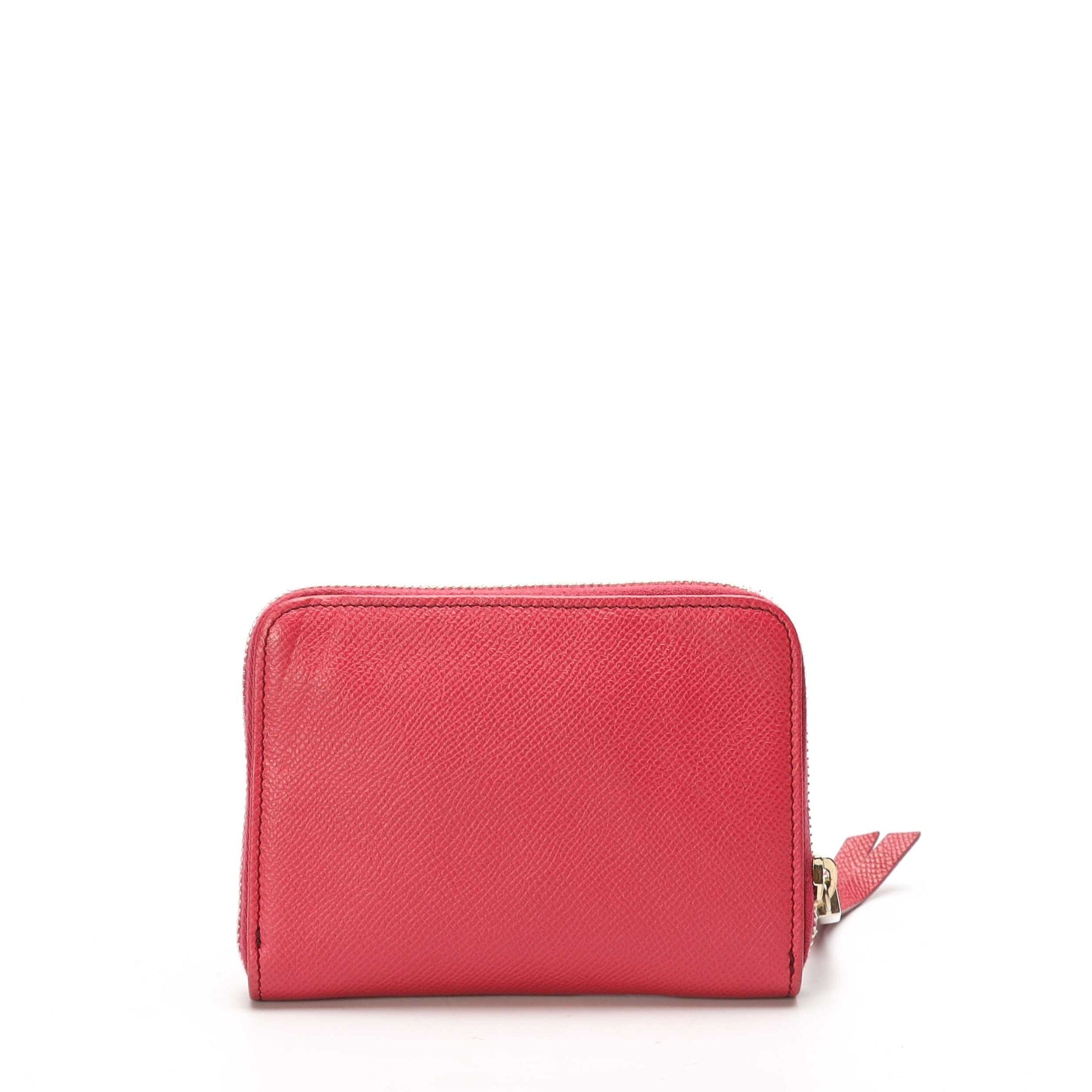 Tods Pink Zip Around Wallet