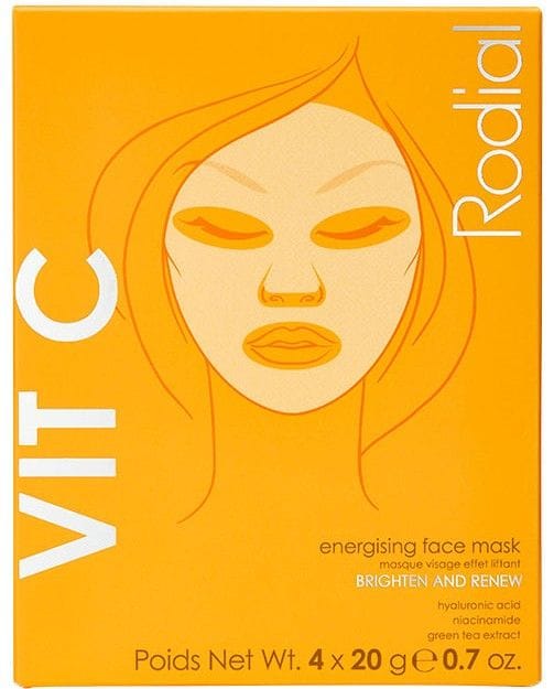 Rodial Vit C Cellulose Sheet Mask 4 Pack