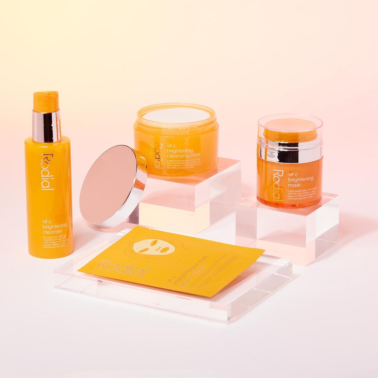 Rodial Vit C Cellulose Sheet Mask 4 Pack