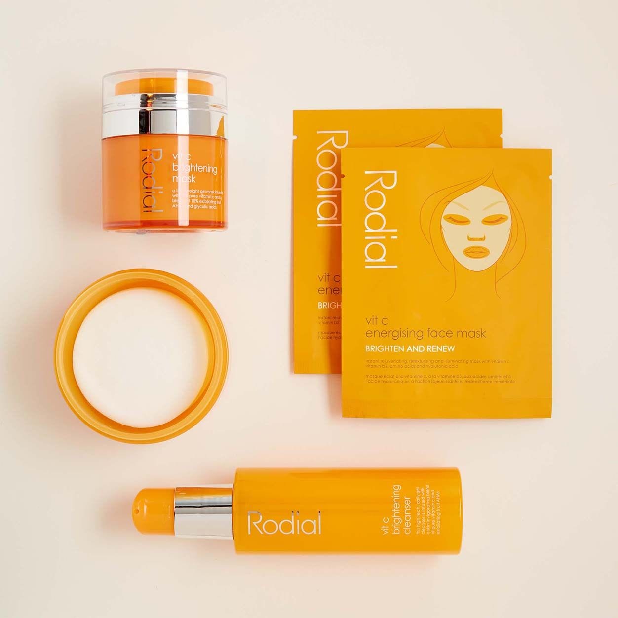 Rodial Vit C Cellulose Sheet Mask 4 Pack
