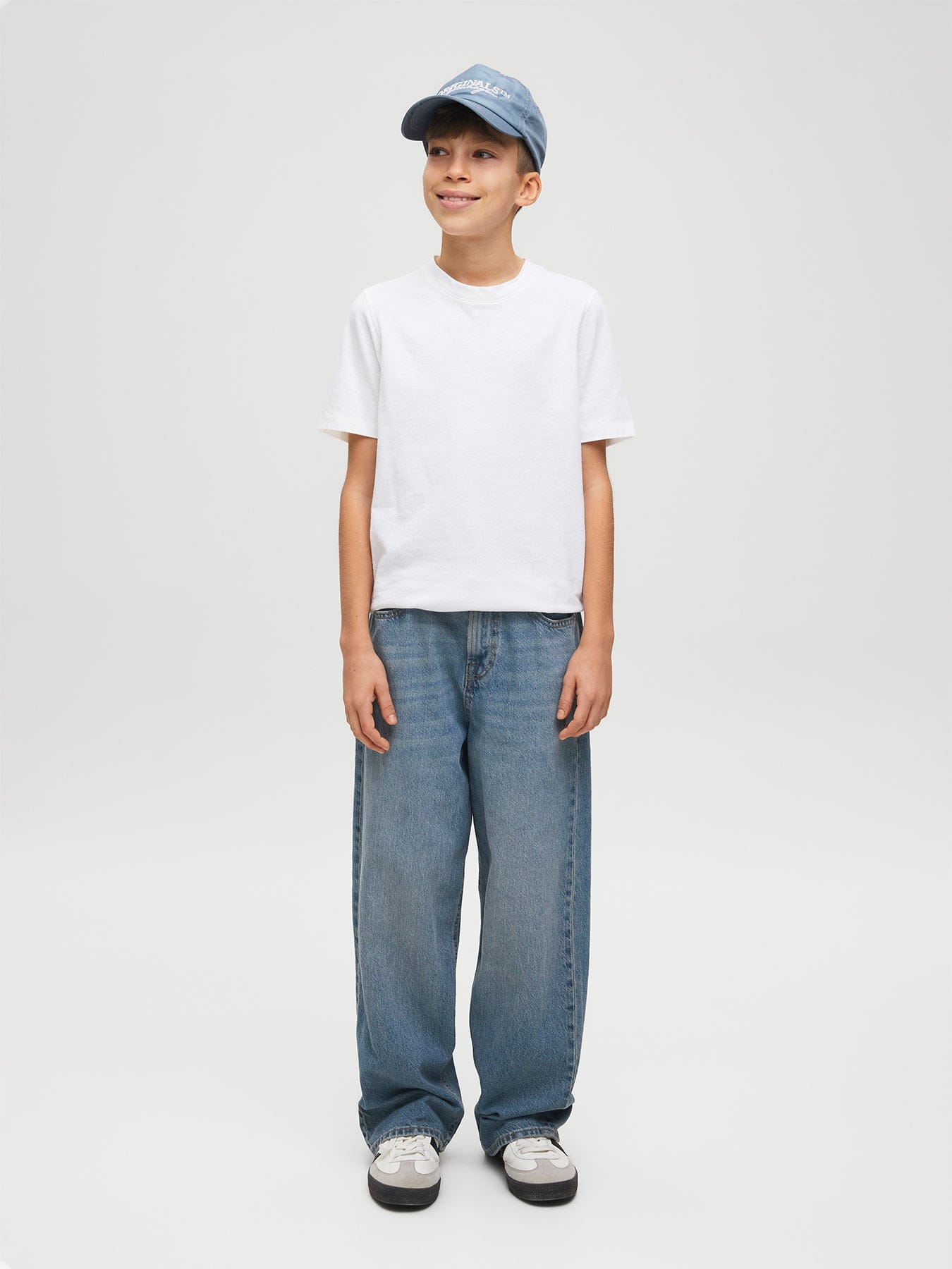 Jack & Jones Junior Kids’ Iron Original Fit Jeans Blue