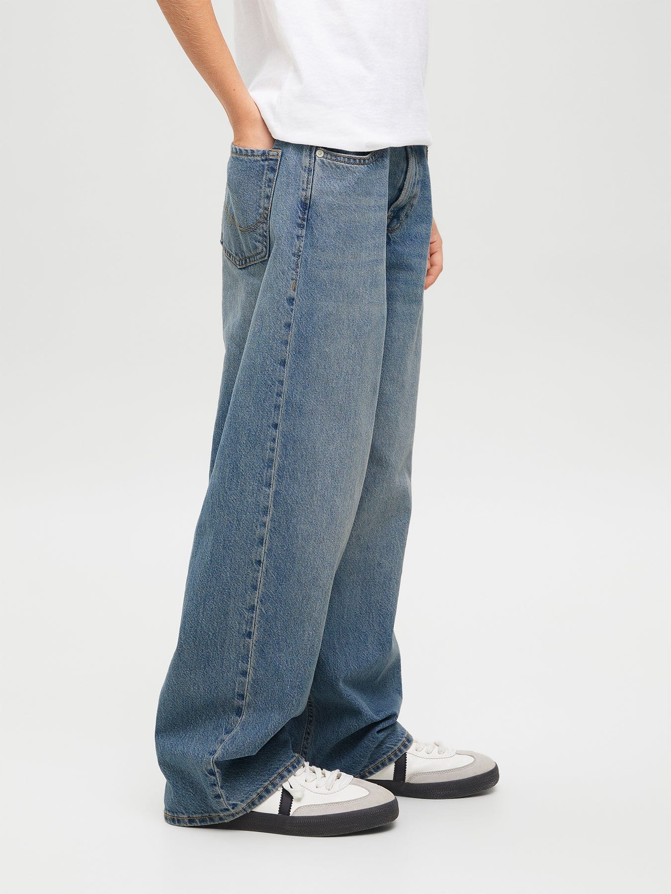 Jack & Jones Junior Kids’ Iron Original Fit Jeans Blue