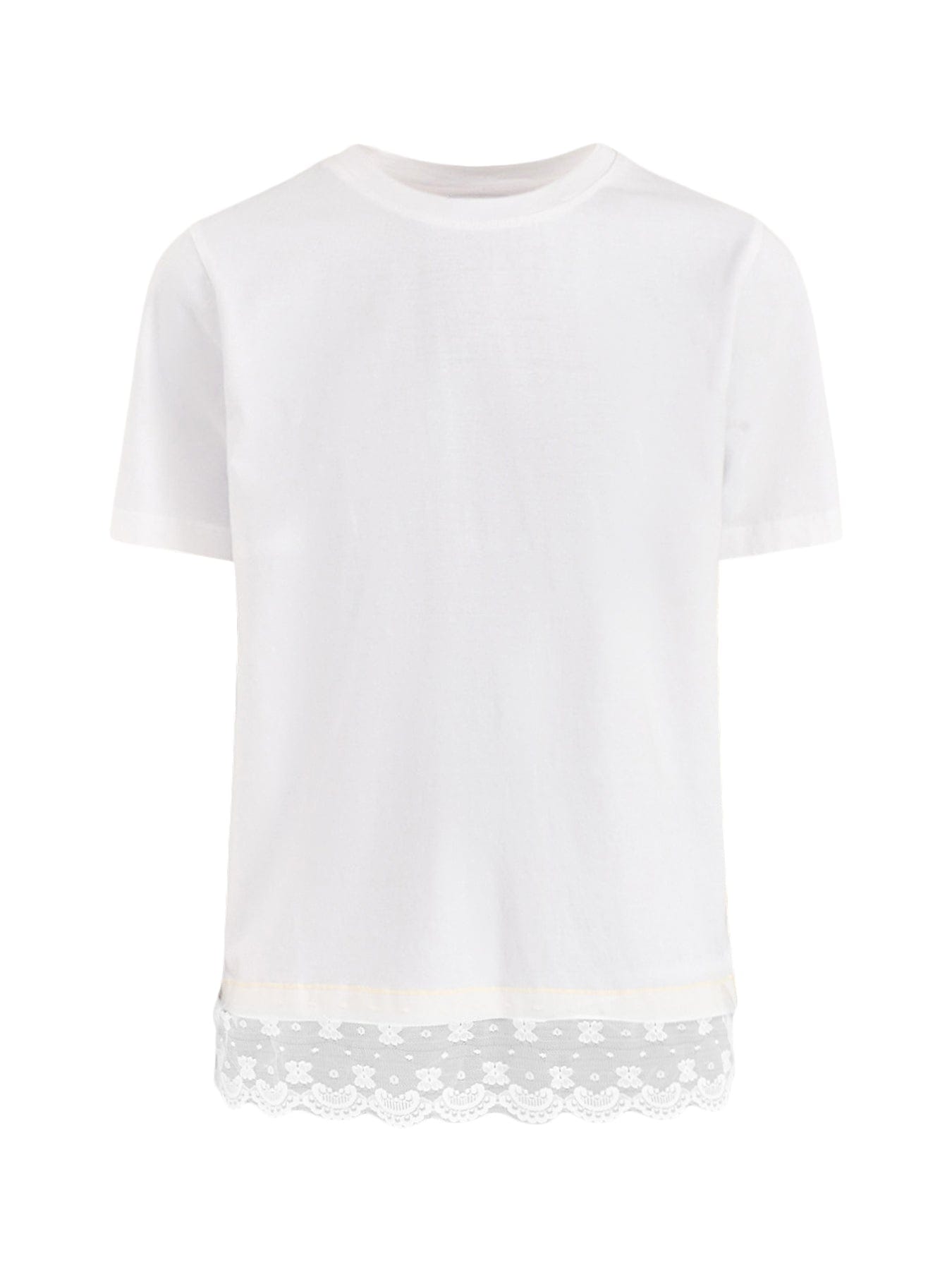 Boii Sam Lace T - Shirt White