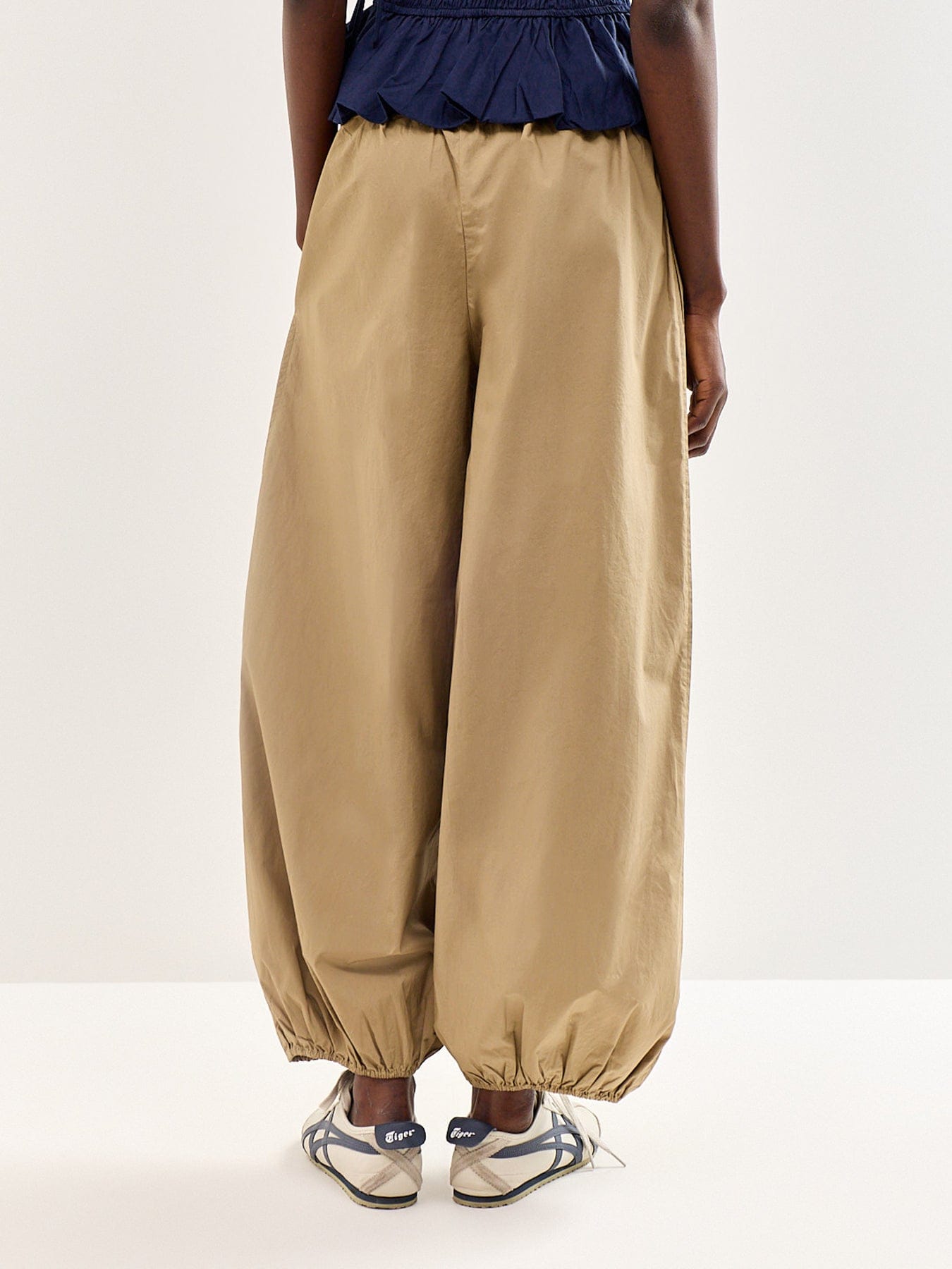 Boii Caro Baggy Trousers Green