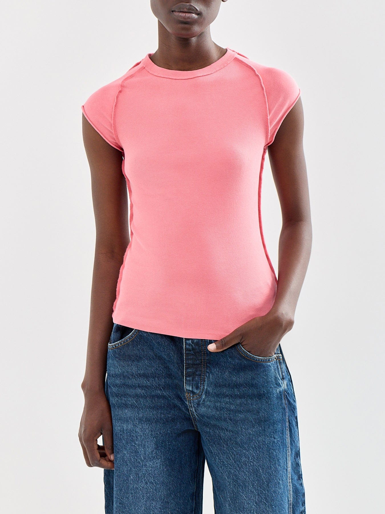 Free People Ever Had T - Shirt Pink
