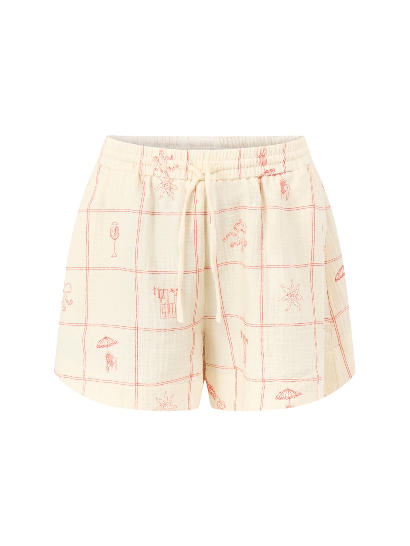 FRNCH Lorenzo Shorts Cream