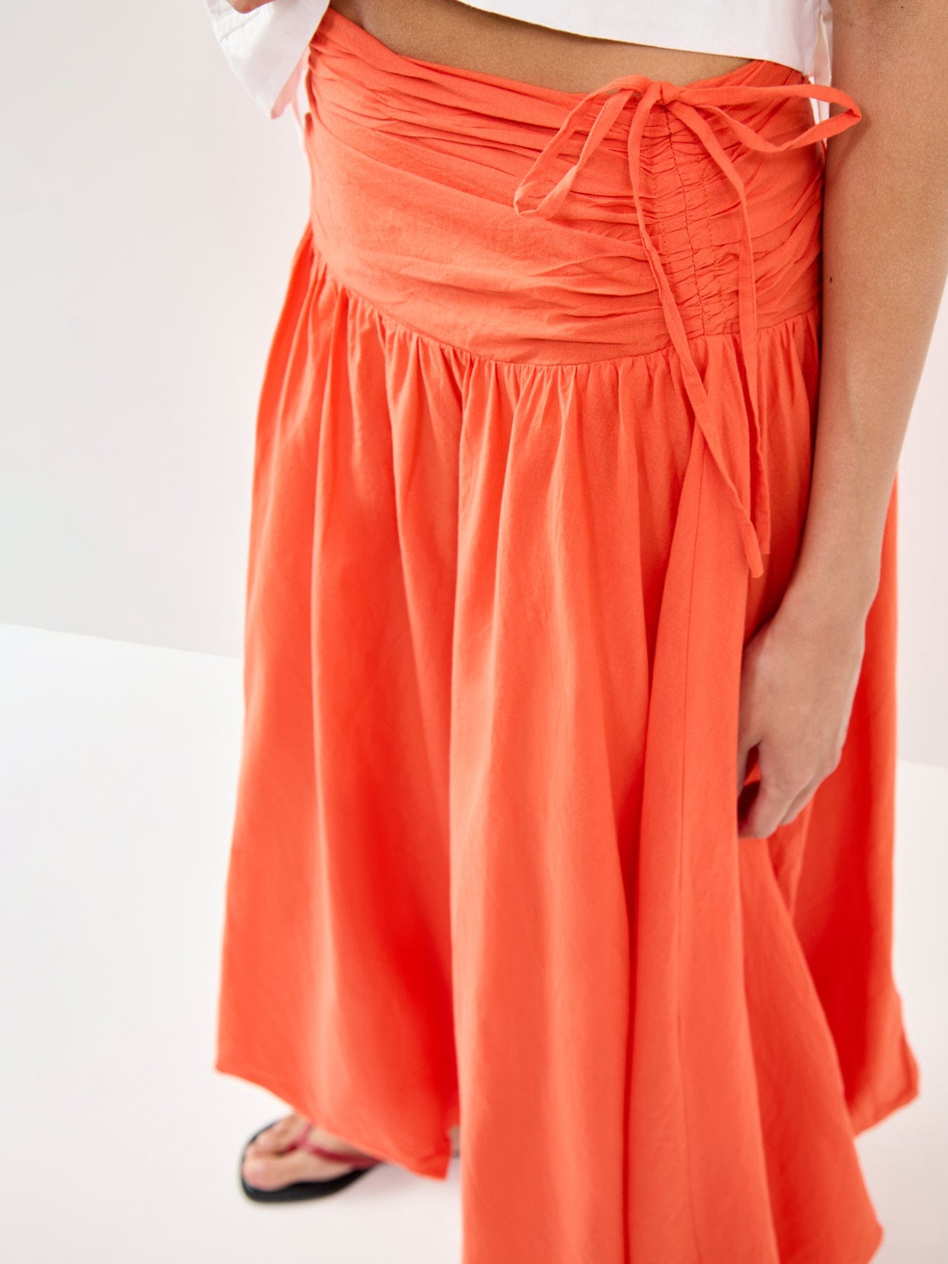 FRNCH Costabile Skirt Orange