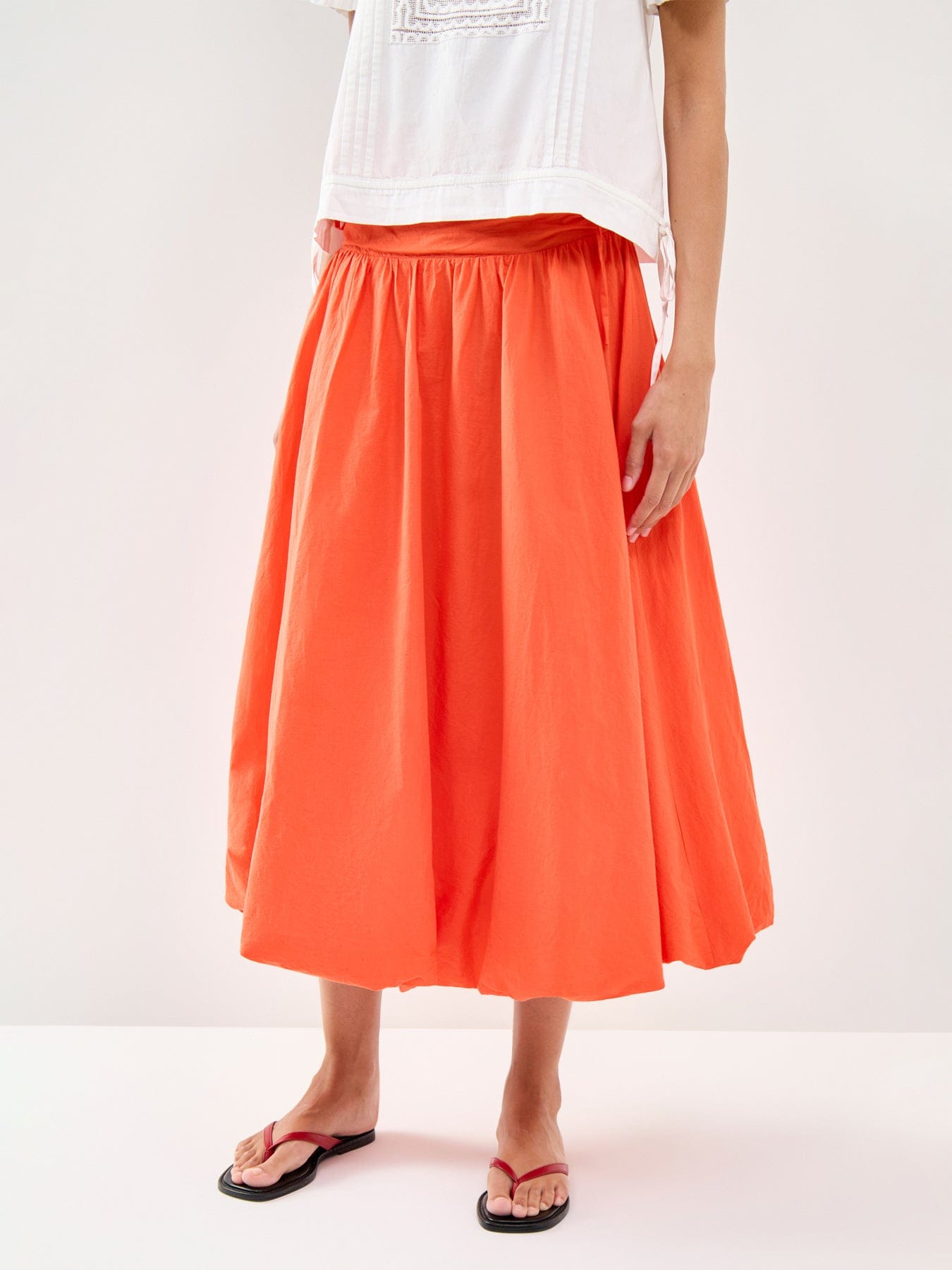 FRNCH Costabile Skirt Orange