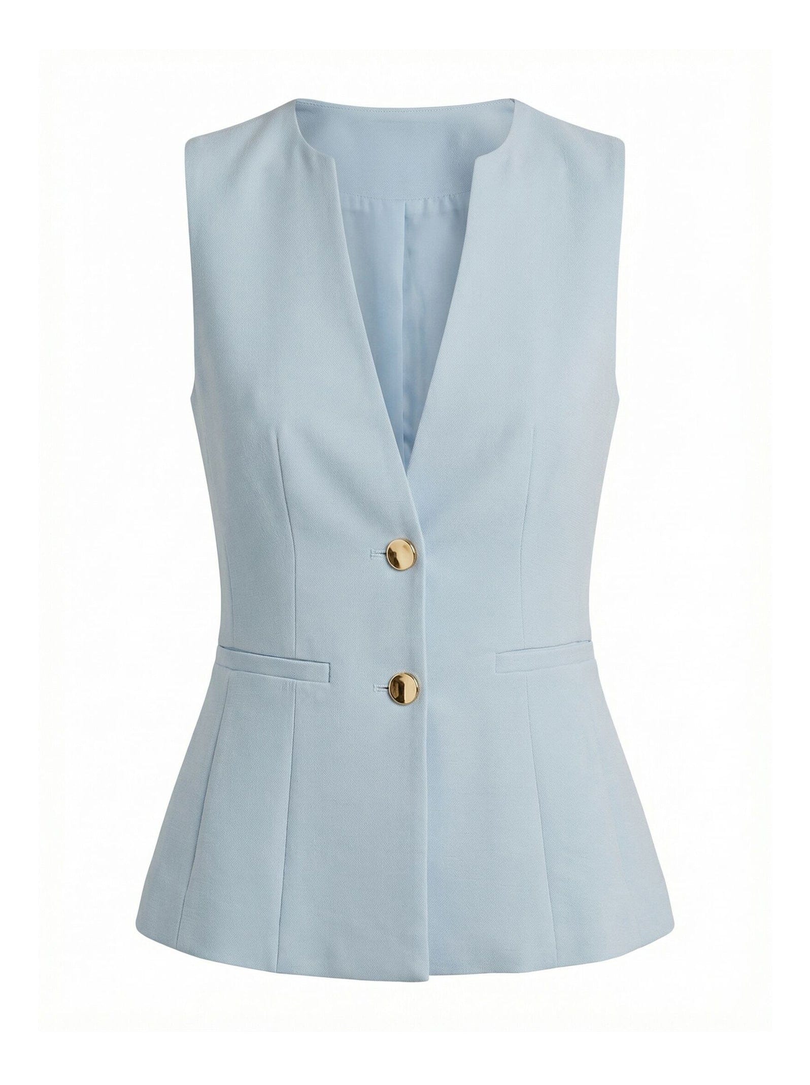 Forever New Lindsey Waistcoat Blue