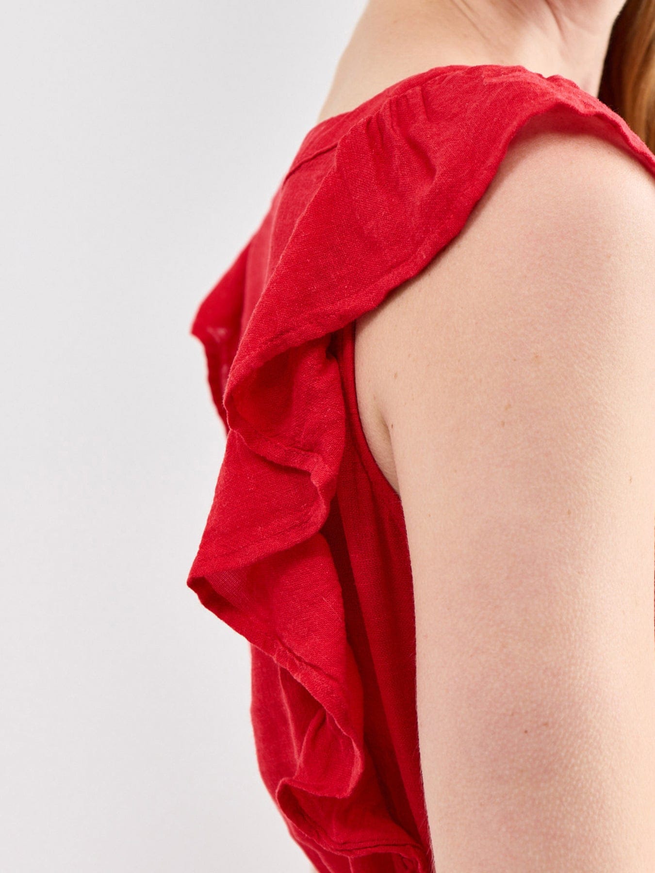 Rails Beaux Dress Tomato Red