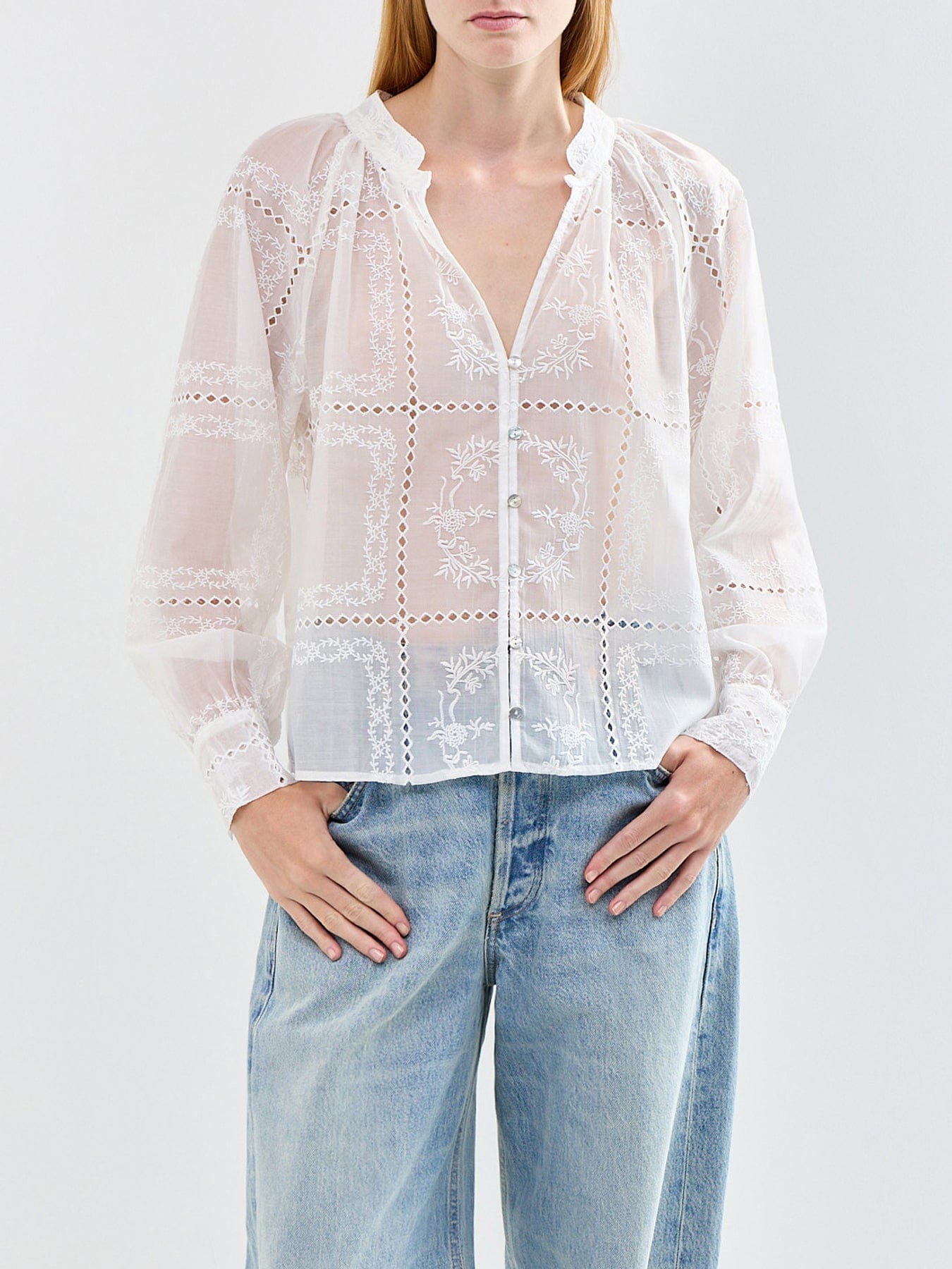 Rails Francine Blouse White