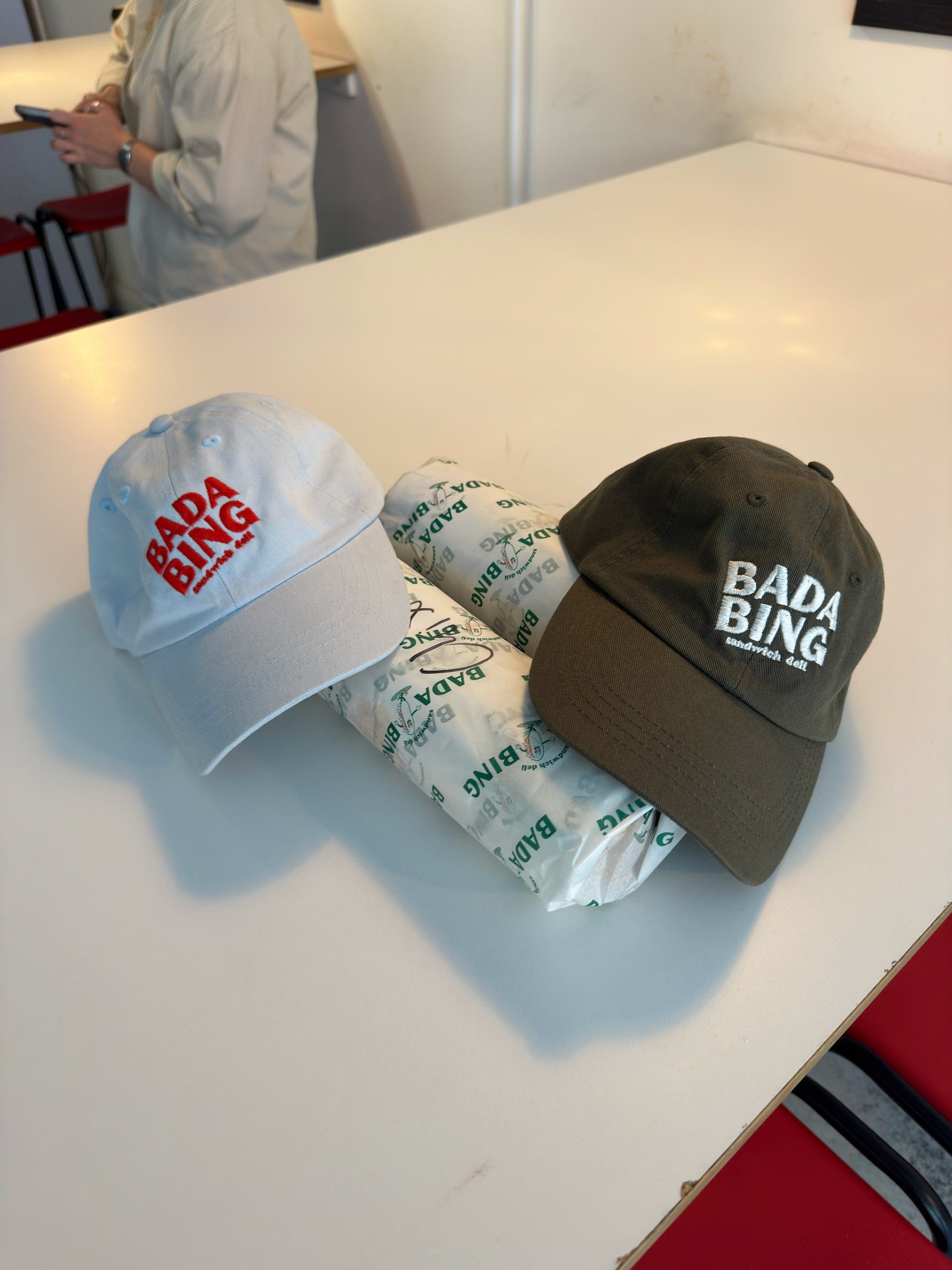Bada Bing 6 Panel Dad Cap - Olive Green