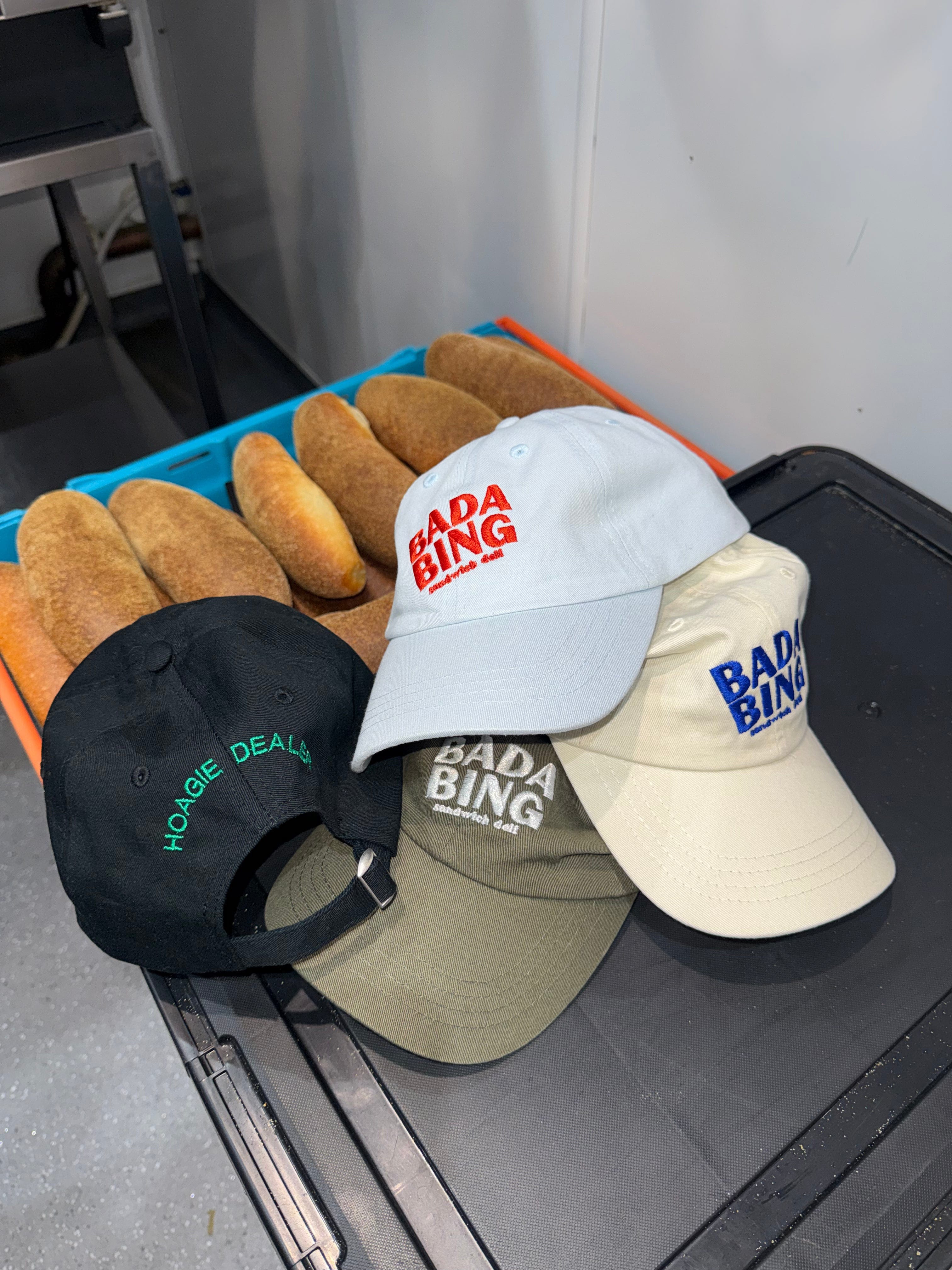 Bada Bing 6 Panel Dad Cap - Black